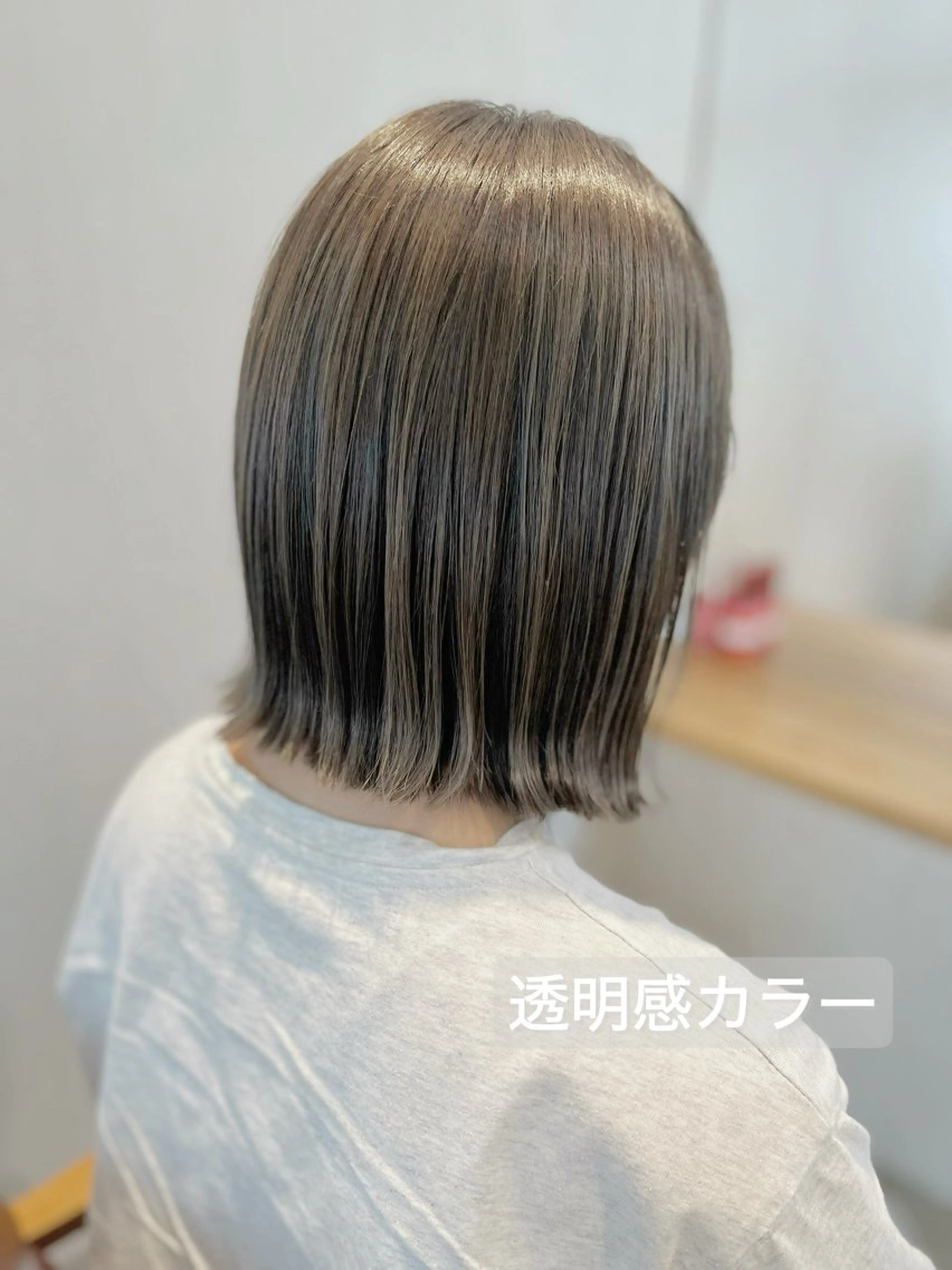 ミディアム カラー 透明感カラー カット ヘアカラー 🌷ナチュラル/ 似合わせ🌷長岡のヘアスタイル