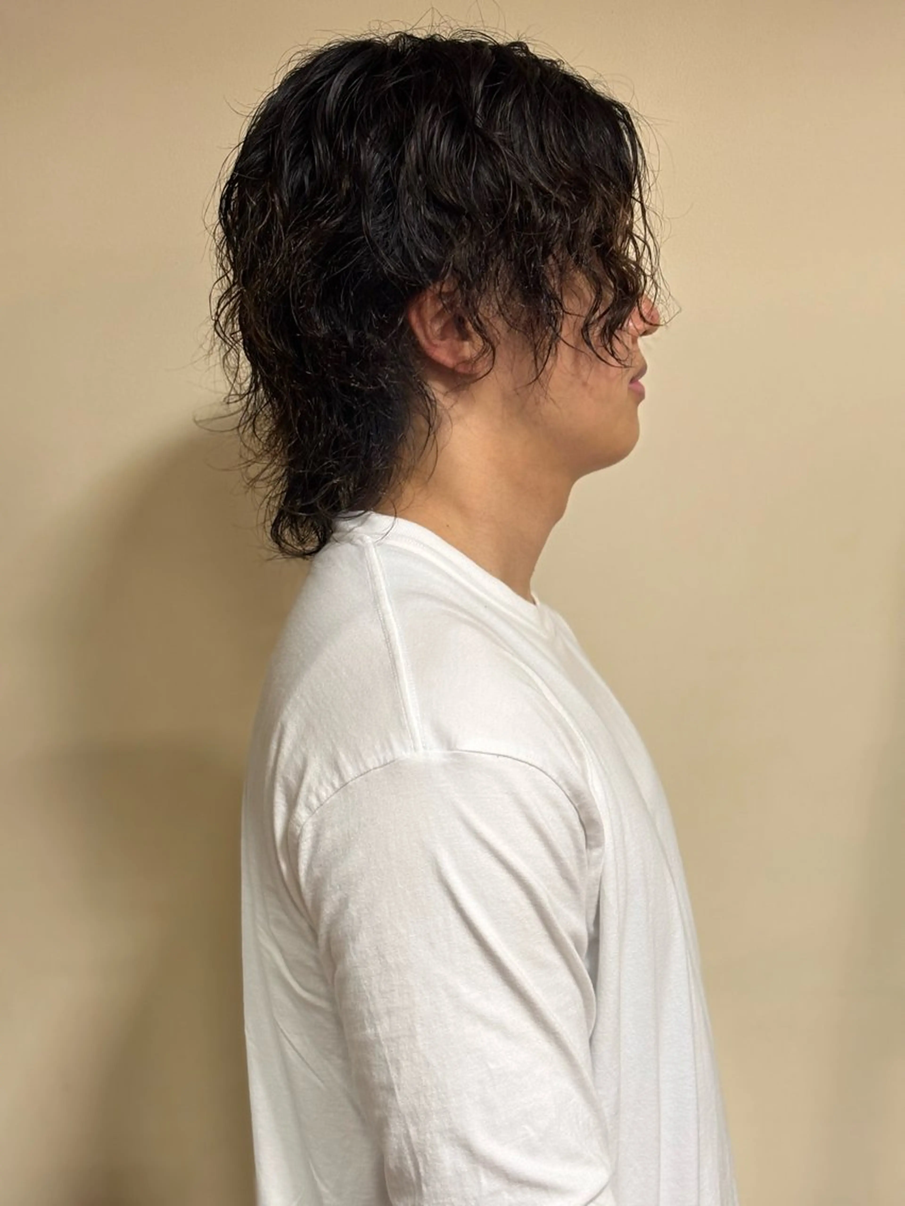 ミディアム パーマ メンズ ミディアムパーマ メンズパーマ メンズベリーショート スパイラルパーマ boucle所属・浅岡 昭汰のヘアスタイル