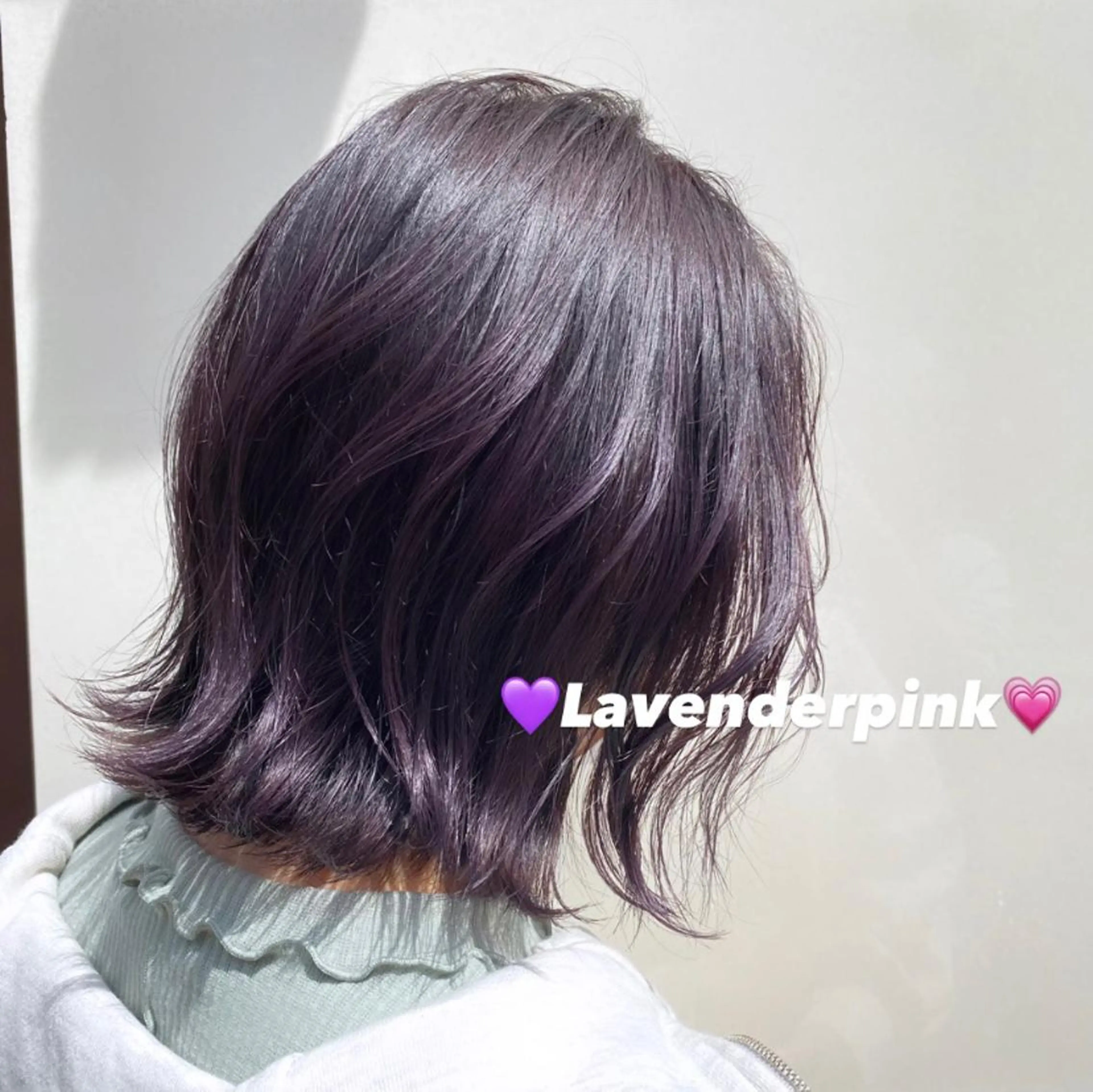 セミロング カラー ヘアカラー トリートメント chinatsu 🧸𖤐⡱のヘアスタイル