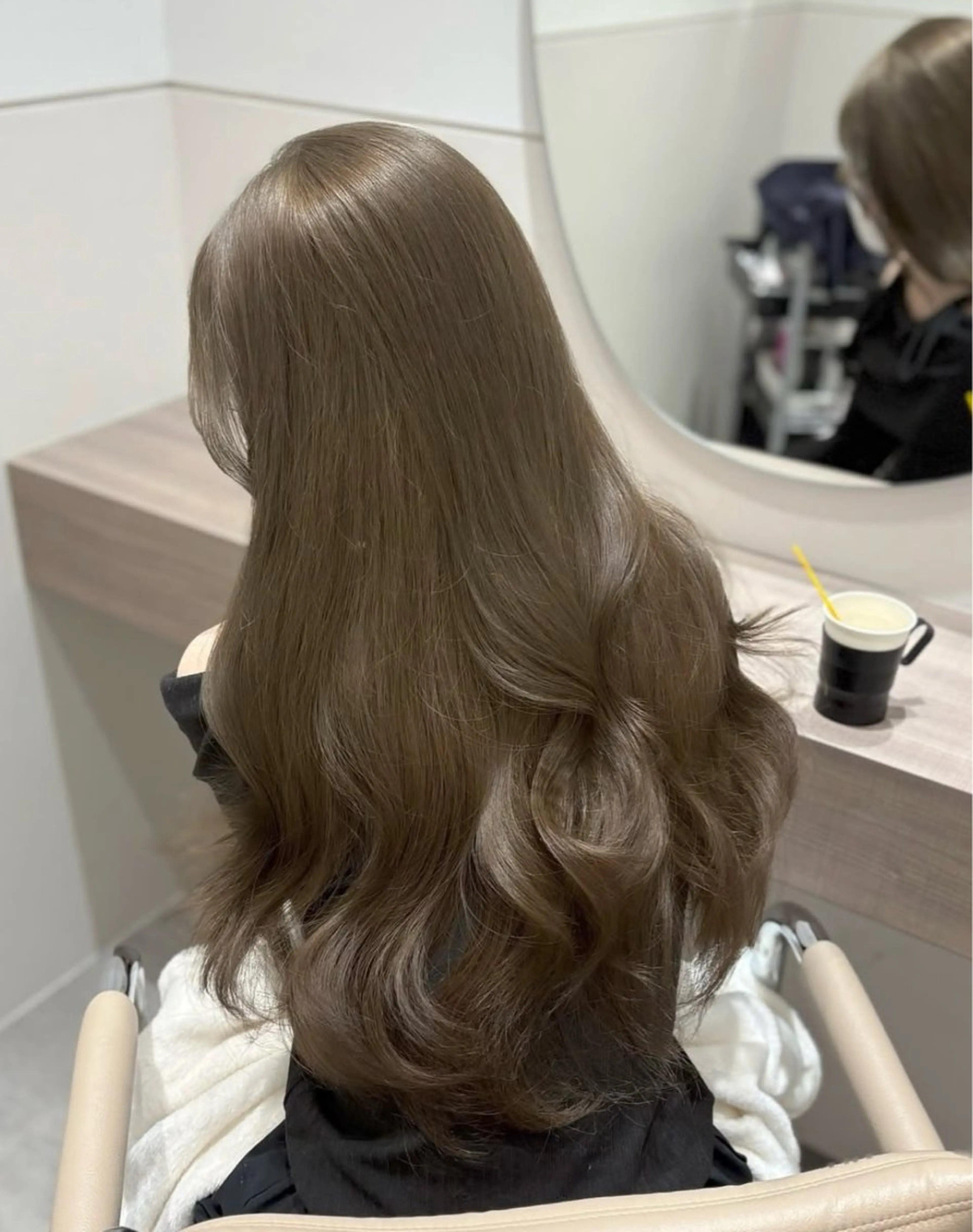 ダブルカラー👑※ブリーチ込み　2ステップトリートメント付き✨　※当日先輩にチェックしてもらいながらの施術。の写真