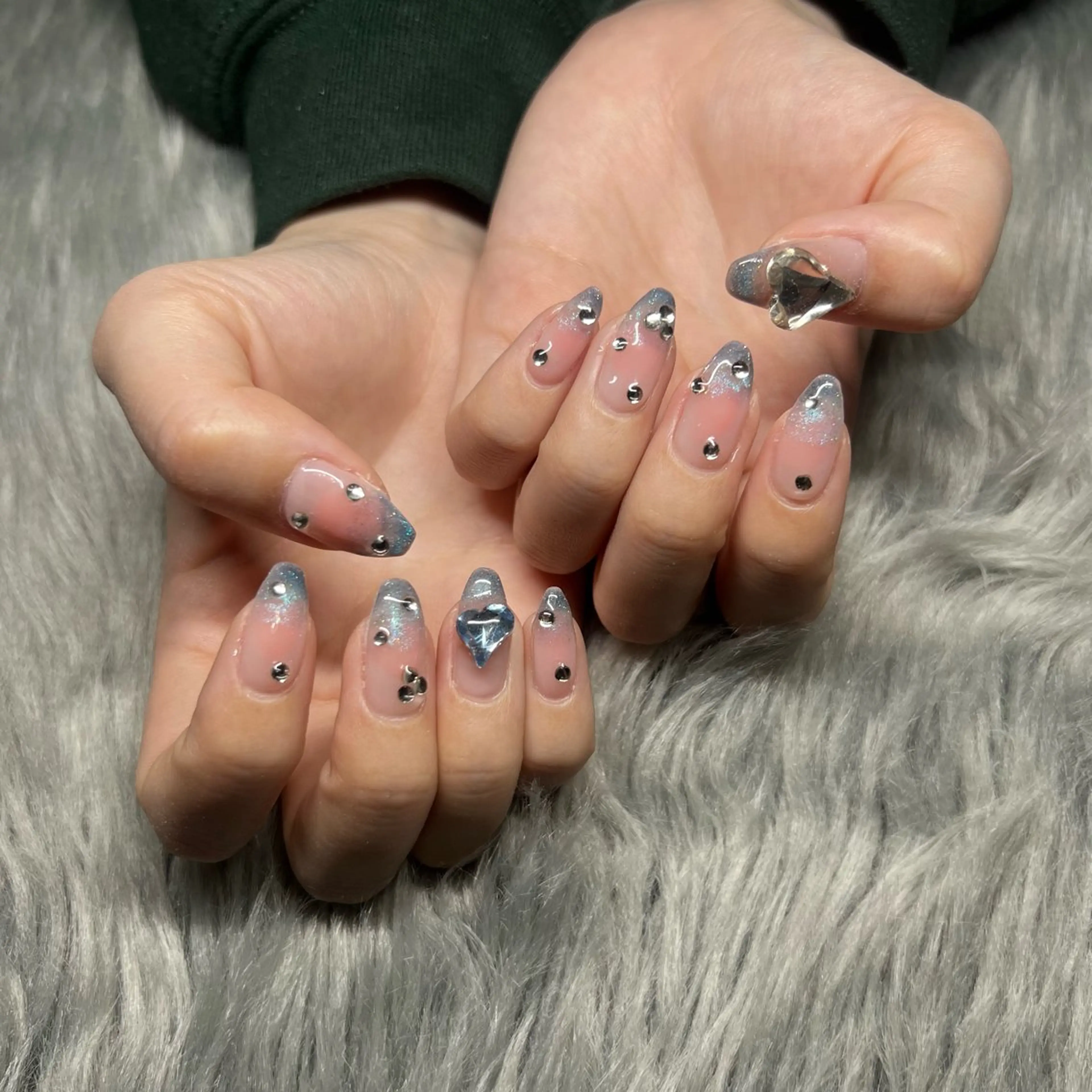 ネイル 韓国ネイル ワンホンネイル ハンドネイル ulysses nailsalonのネイルデザイン