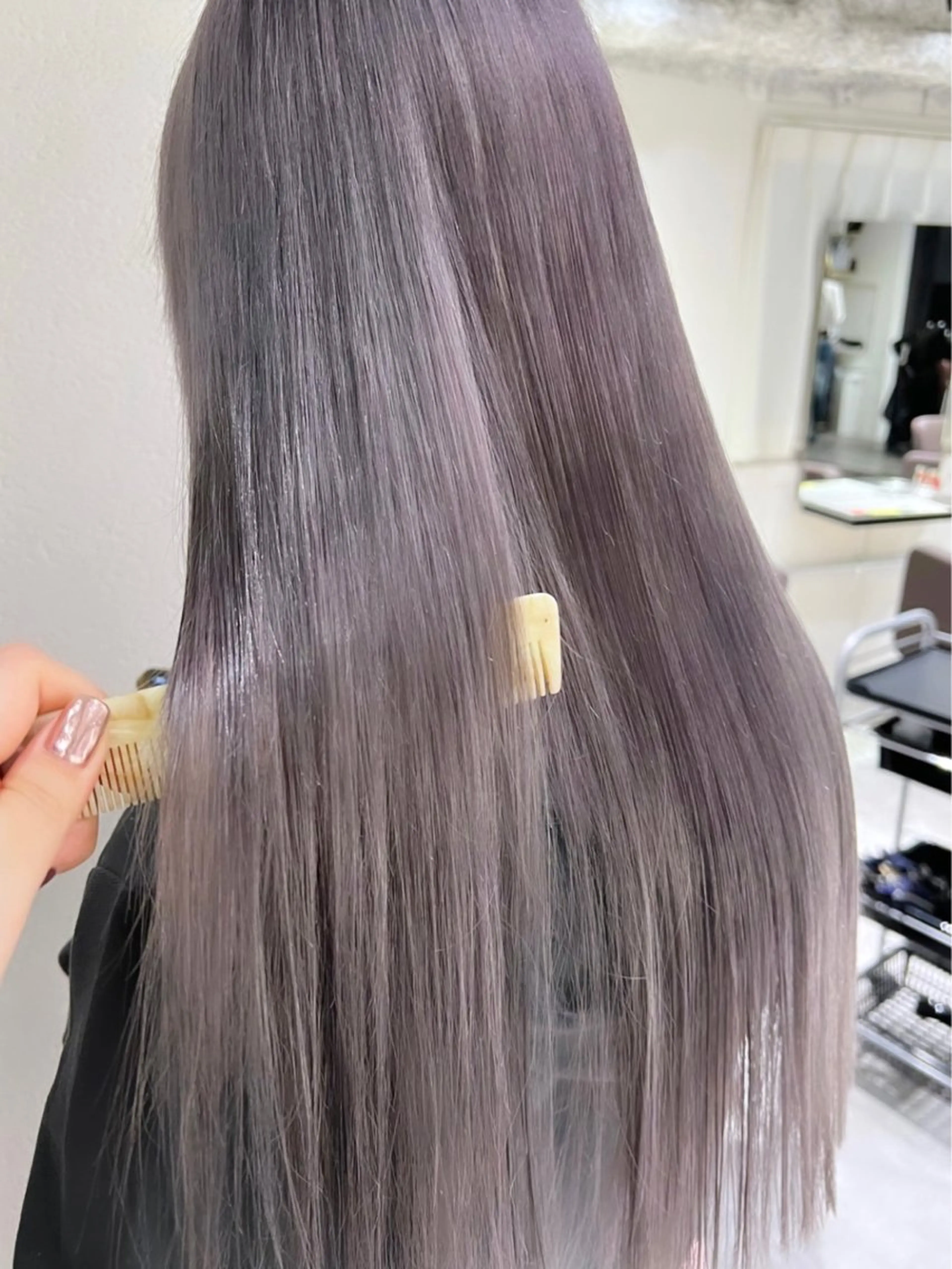 ロング カラー nendo_hair所属・ハイトーン/ブリーチ レイヤーsonokaのヘアスタイル