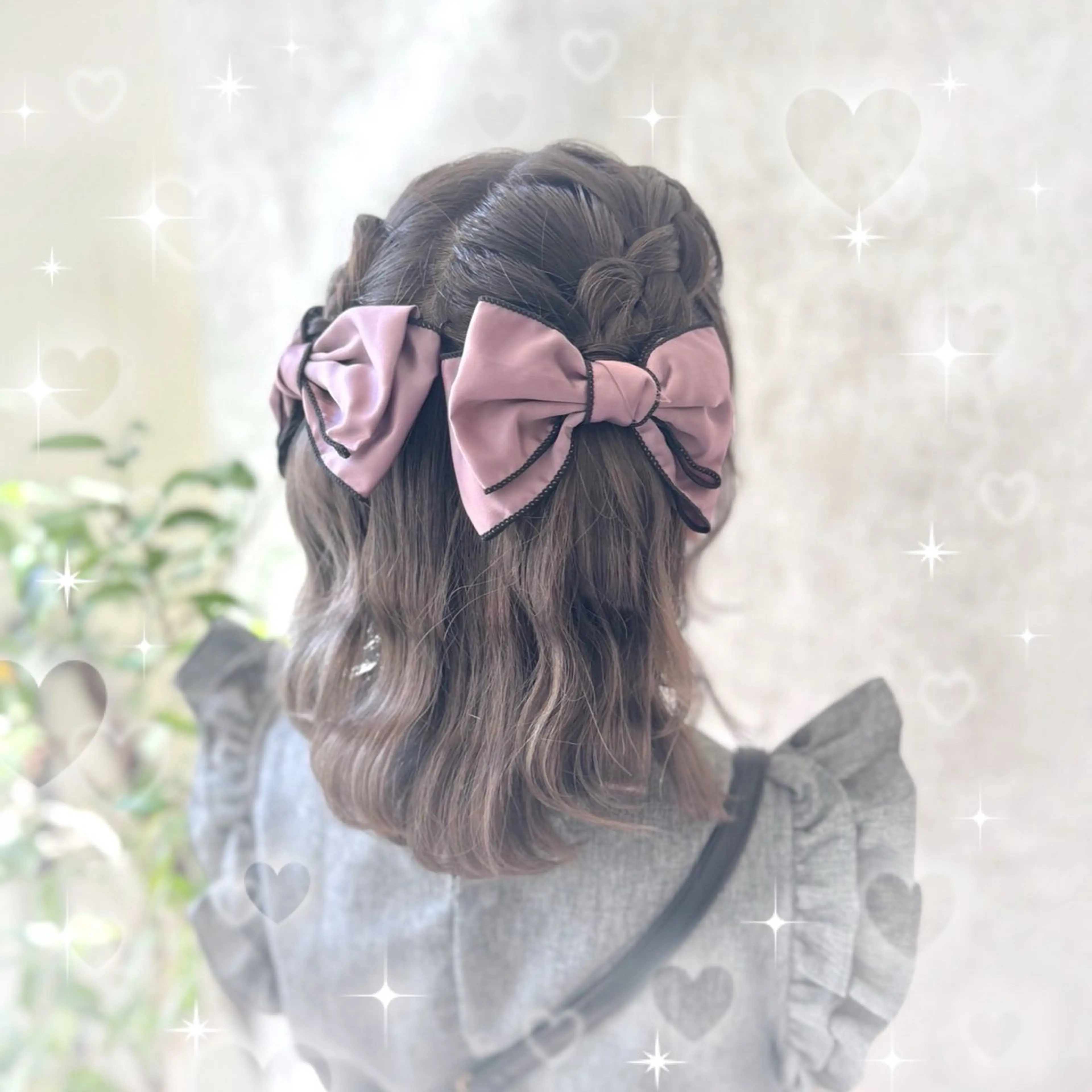 セミロング ヘアアレンジ 推し活ヘア🎀カラー /横浜/しほ🧸👑のヘアスタイル