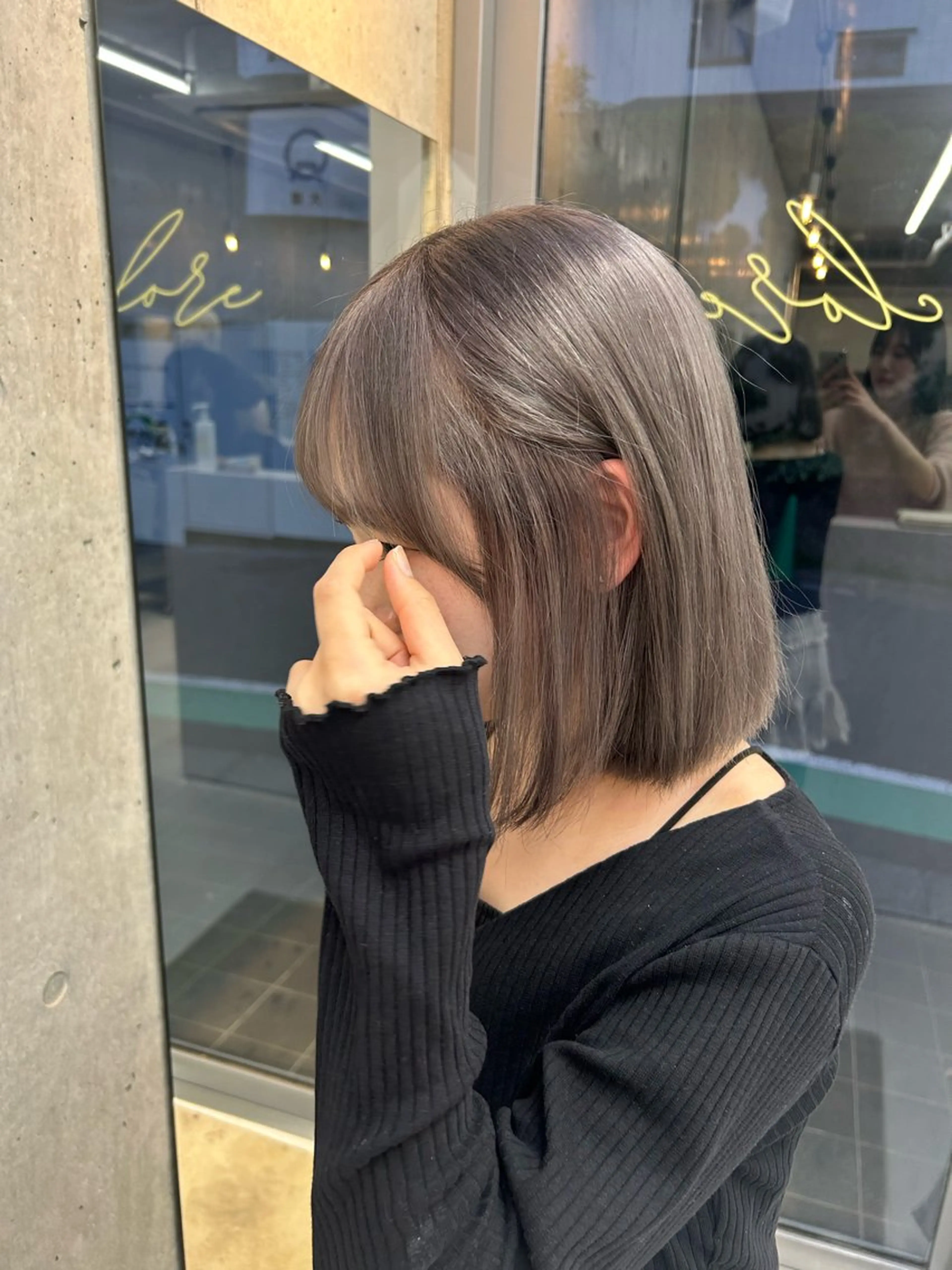 🎶ケアダブルカラー(ブリーチ+カラー)+4stepトリートメント🎶の写真
