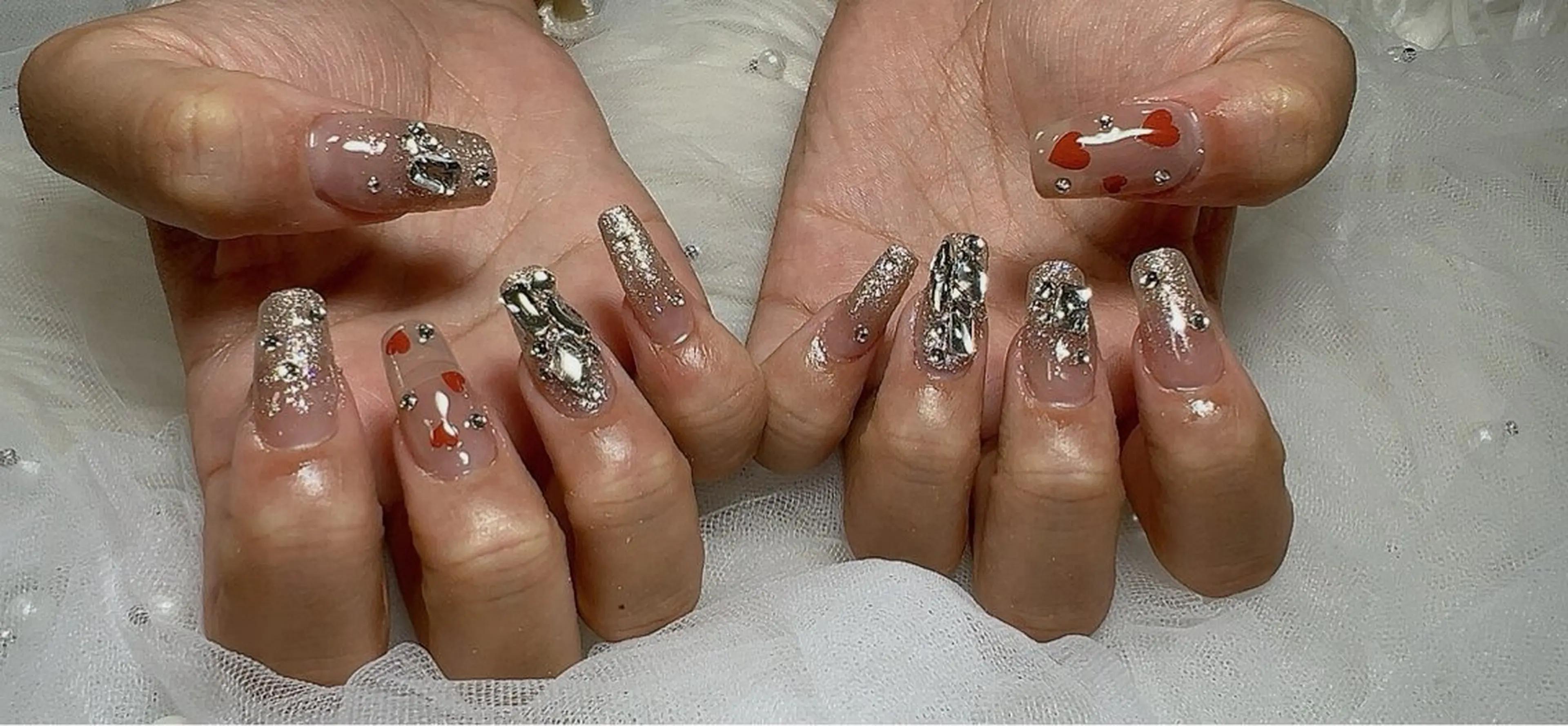 ネイル ハート Ruana Nailのネイルデザイン