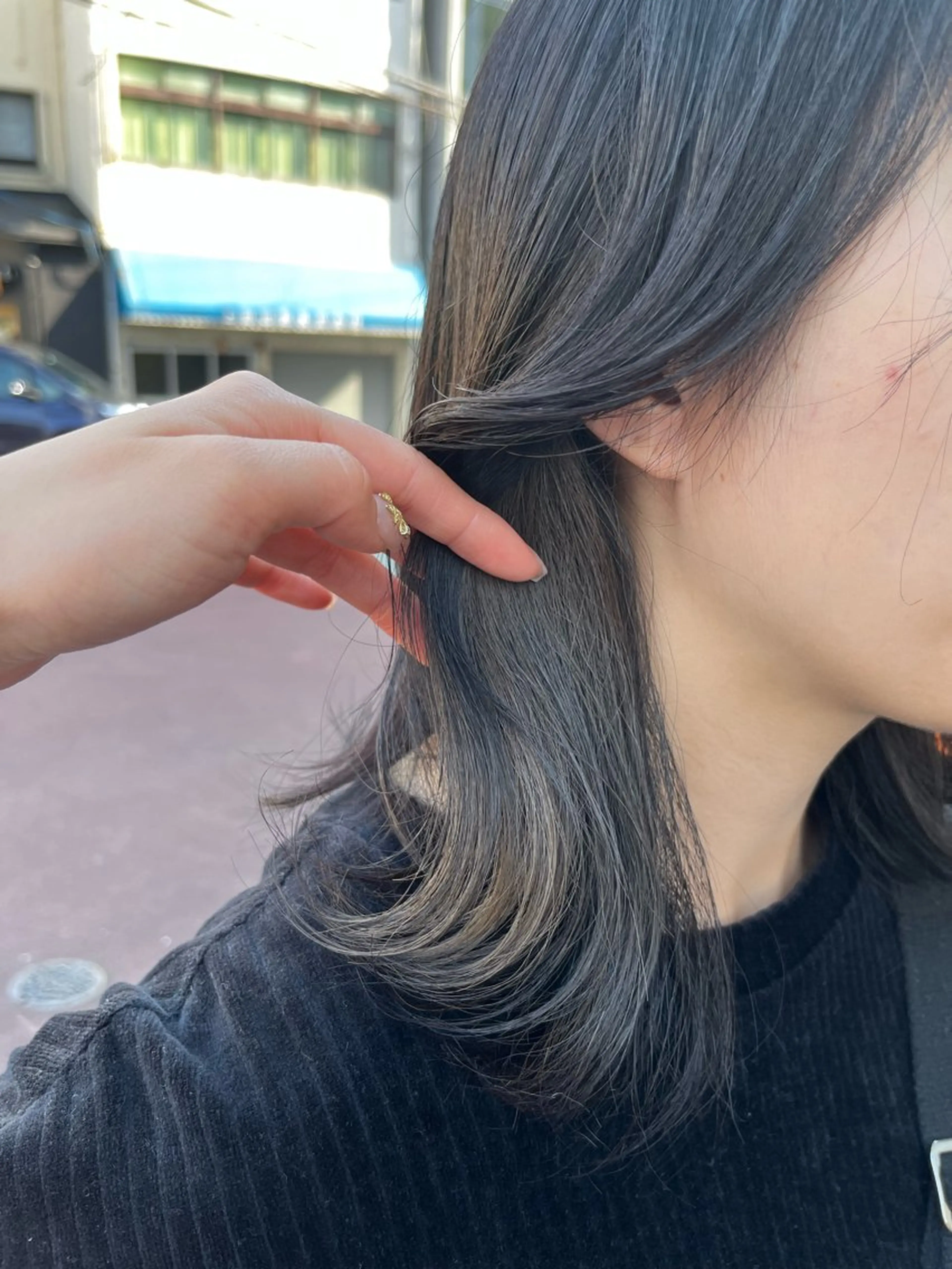 ミディアム ヘアカラー ˙˚ʚ 藤倉 なつみ ɞ˚˙のヘアスタイル