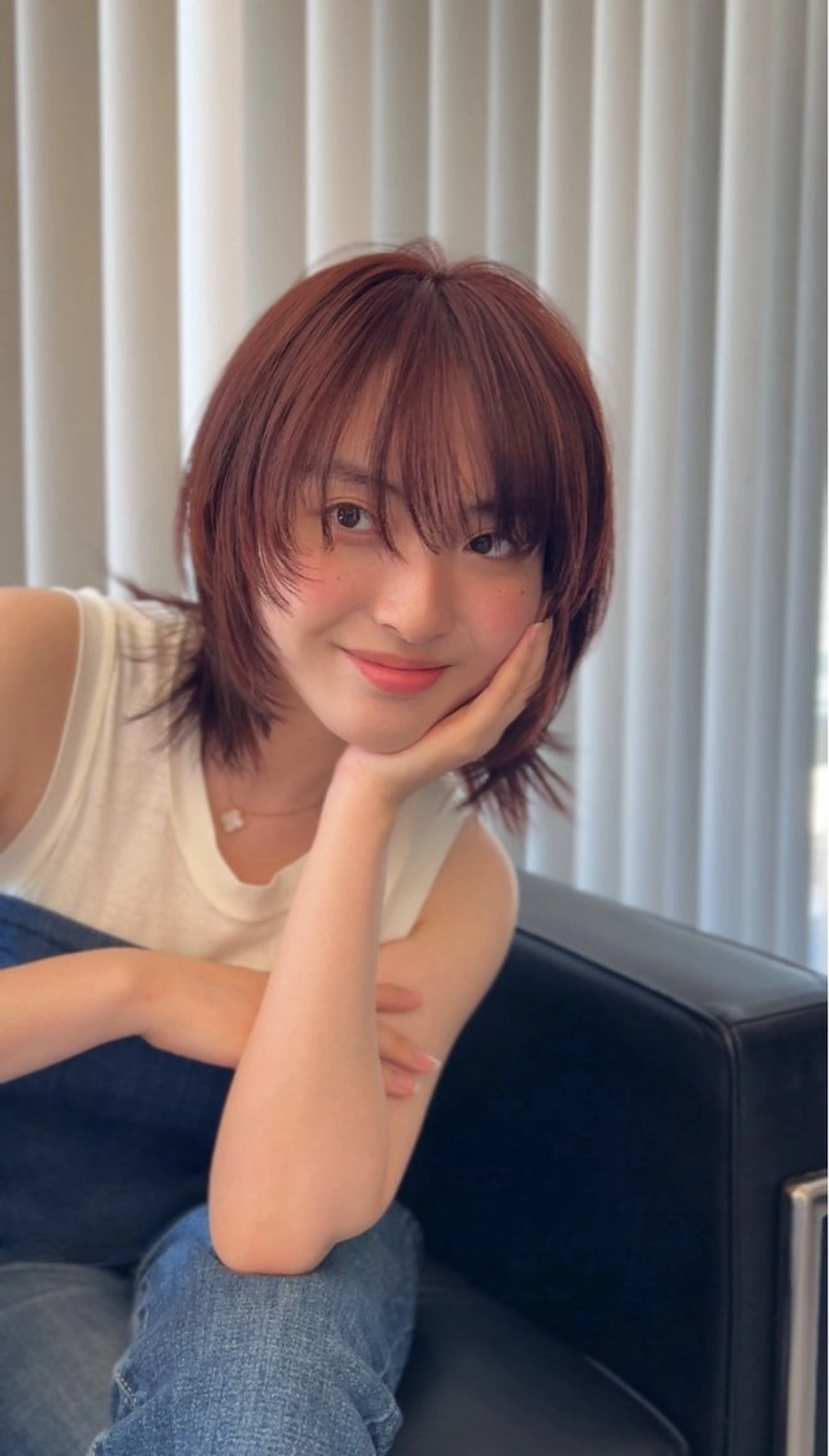 ミディアム Re-Bell（リーベル）所属・秋田 さとこのヘアスタイル