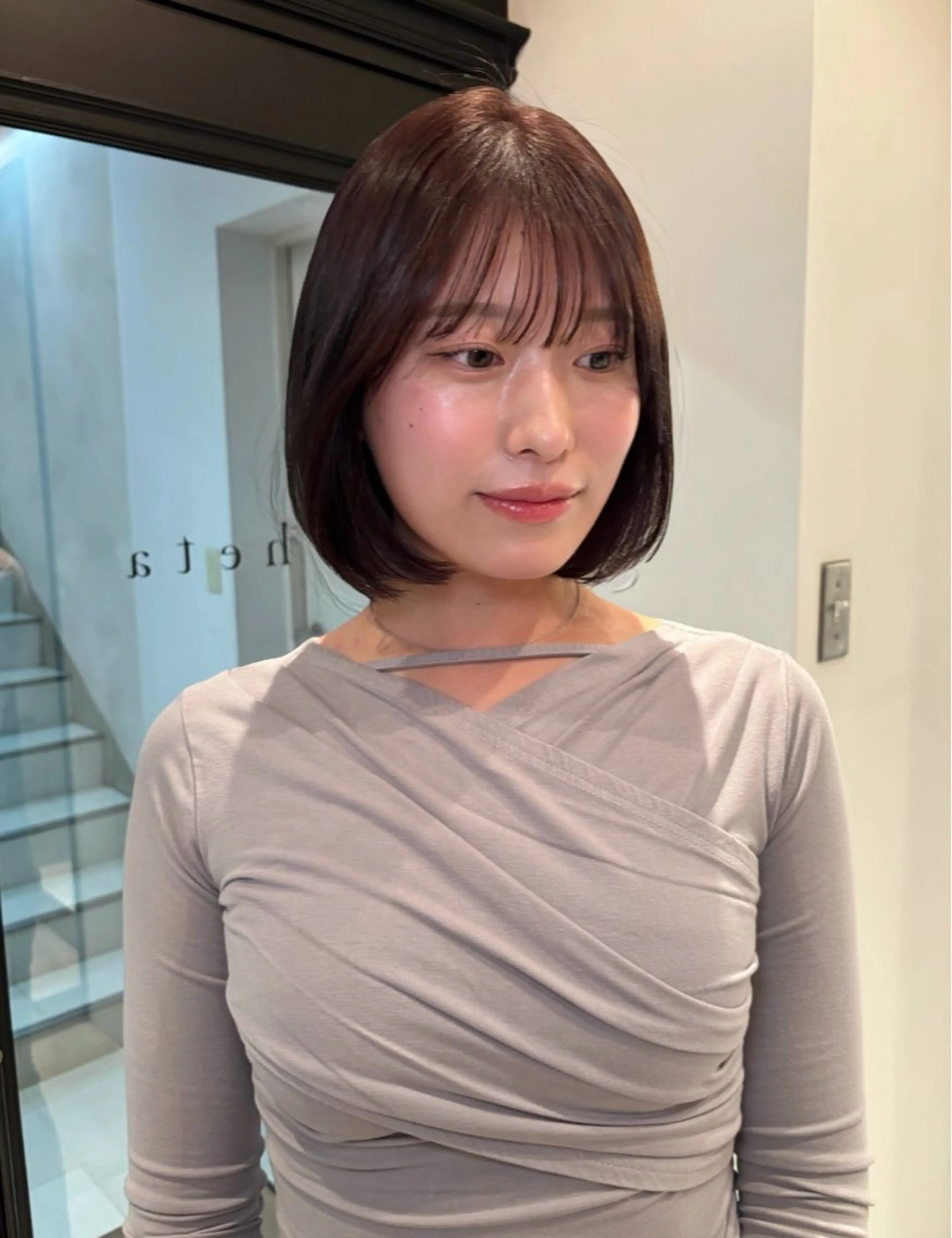 ショート rizu　/ ボブ /中明度カラー🥨のヘアスタイル