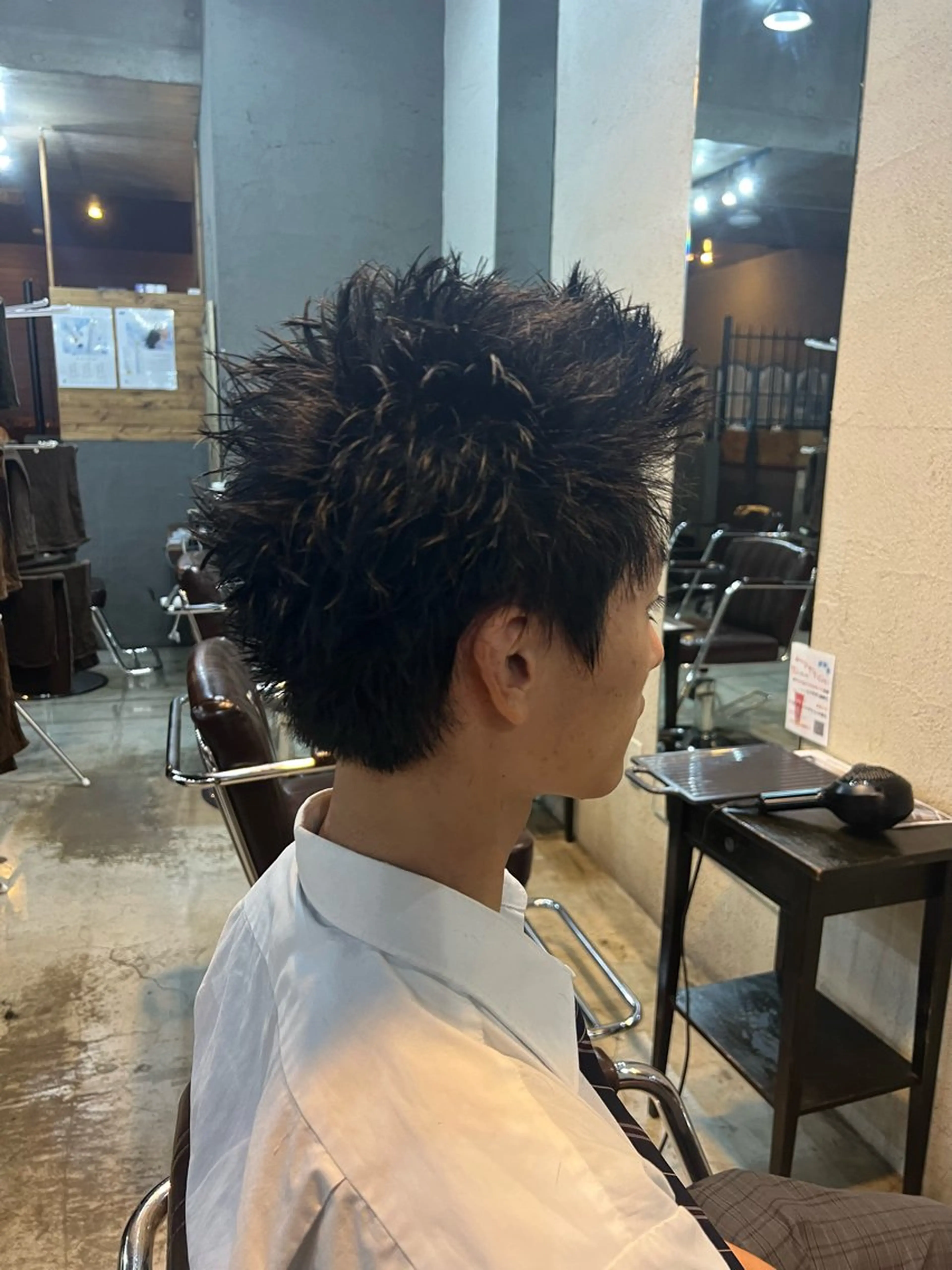 メンズ スパイキーショート Men's NAM 八角のヘアスタイル