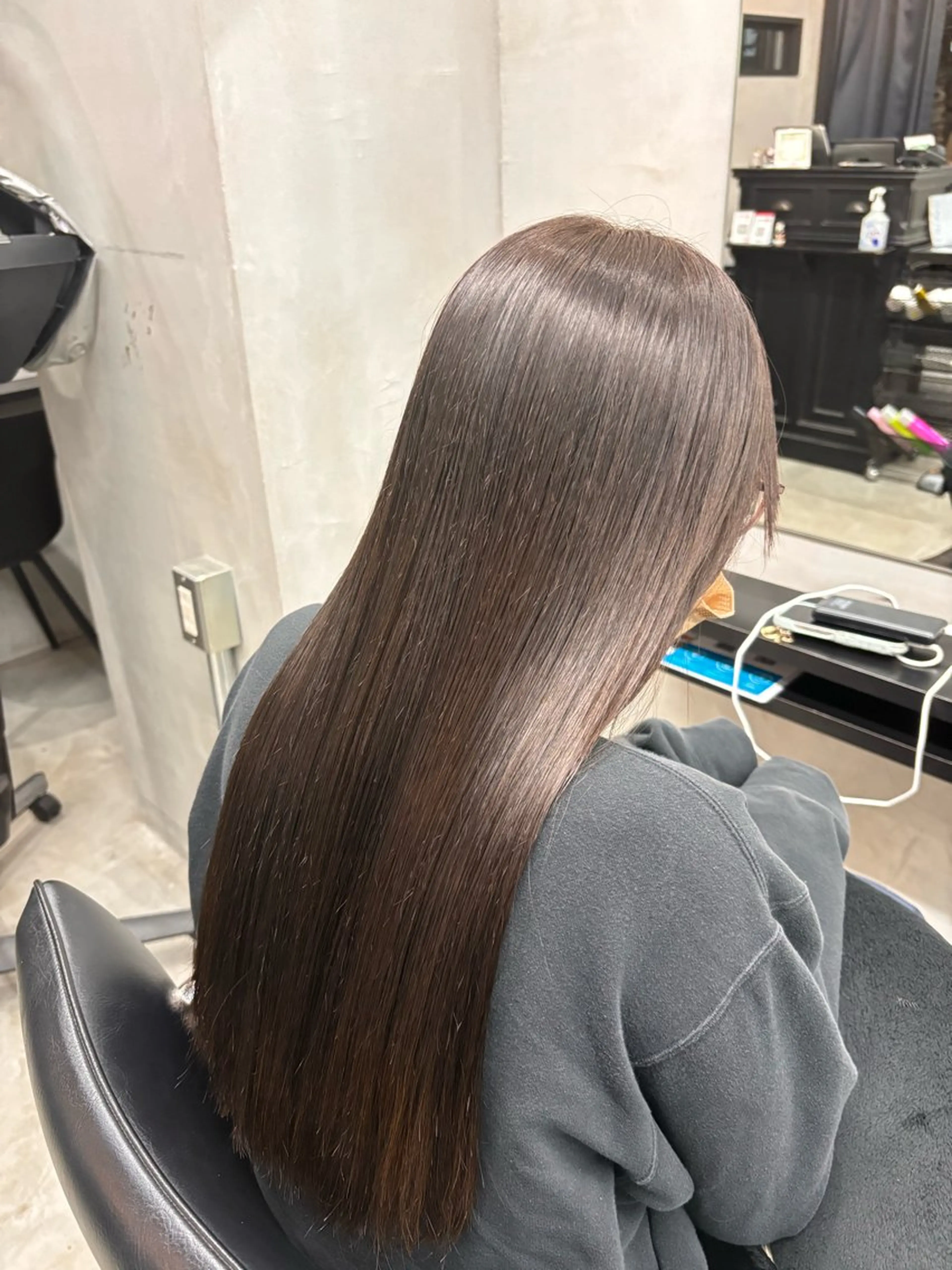 ロング カラー Riho ブリーチモデル募集中のヘアスタイル