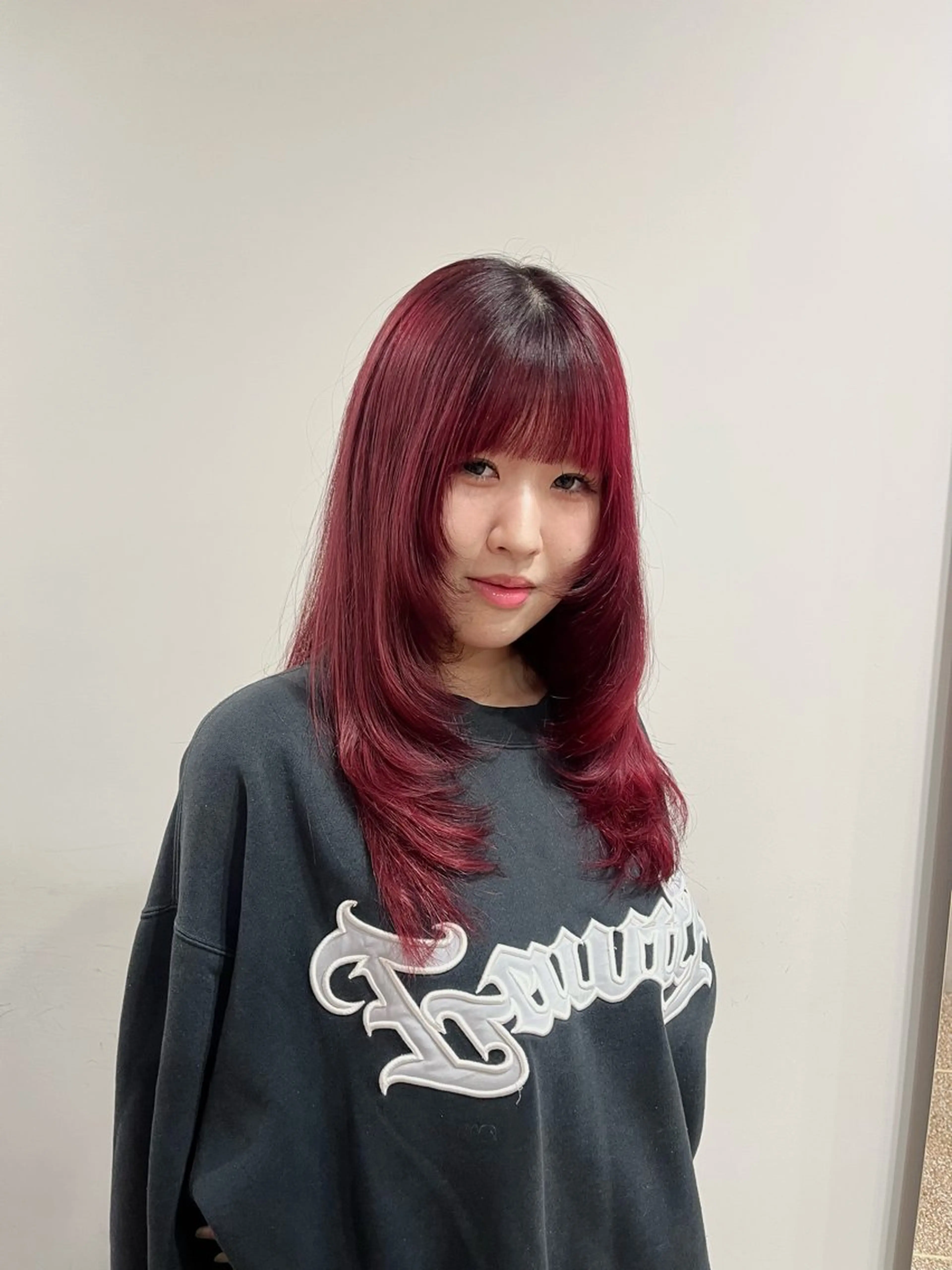 ロング 🐰カラーモデル🐰 mihoのヘアスタイル