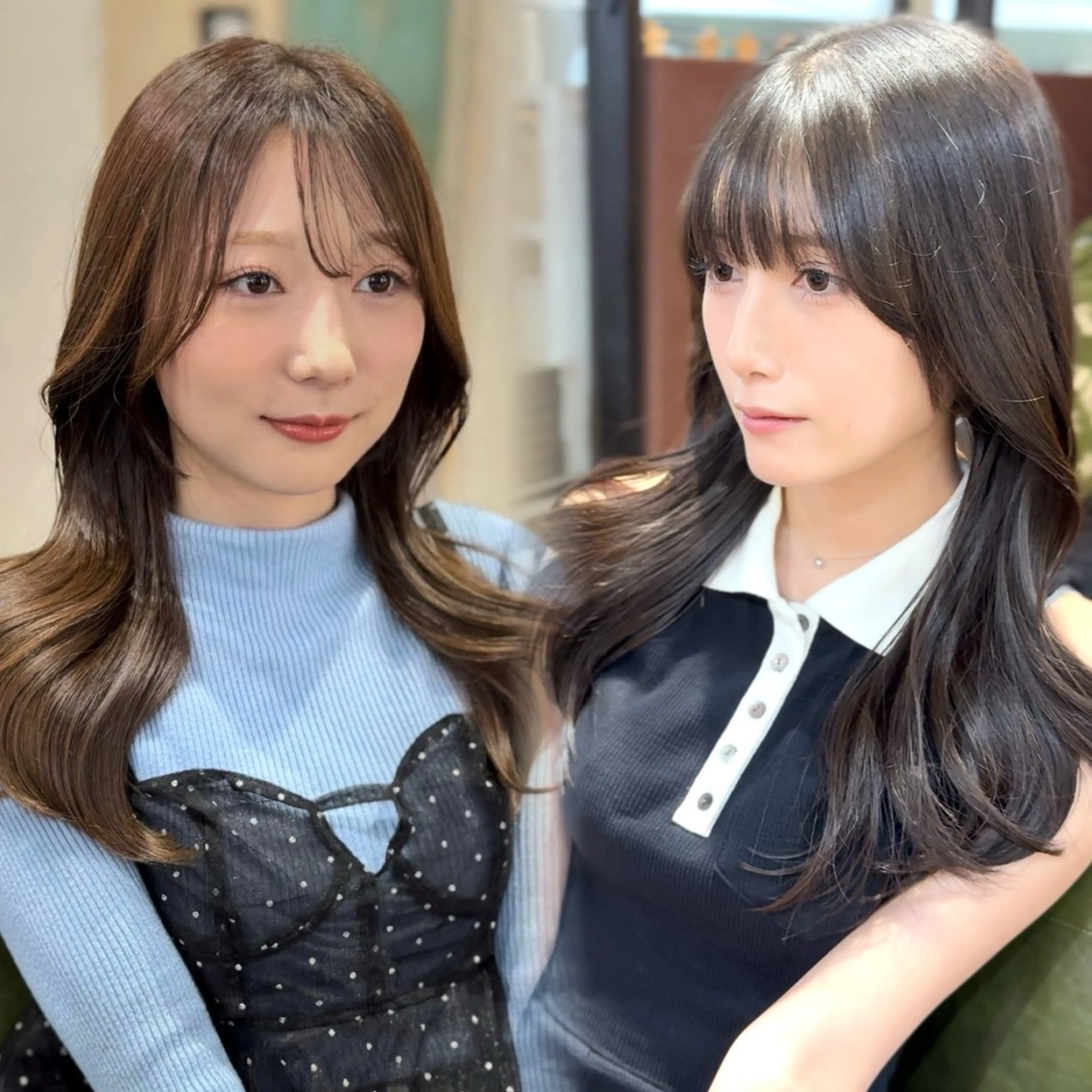 ロング カット ヘアカラー トリートメント 韓国ヘア特化型美容師 MITSUI🇰🇷のヘアスタイル