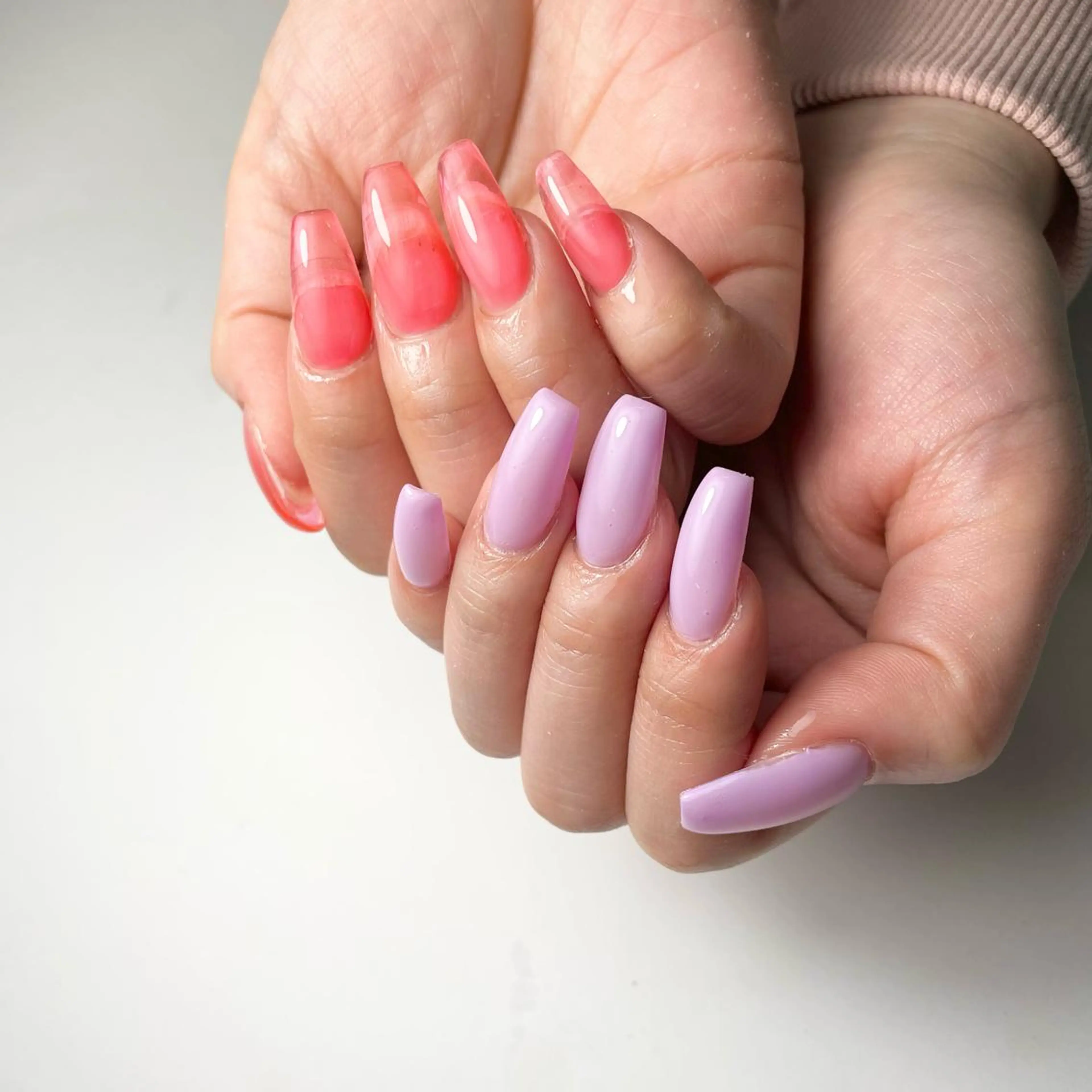 ロング ハンドネイル nail salon ROSA Hのネイルデザイン