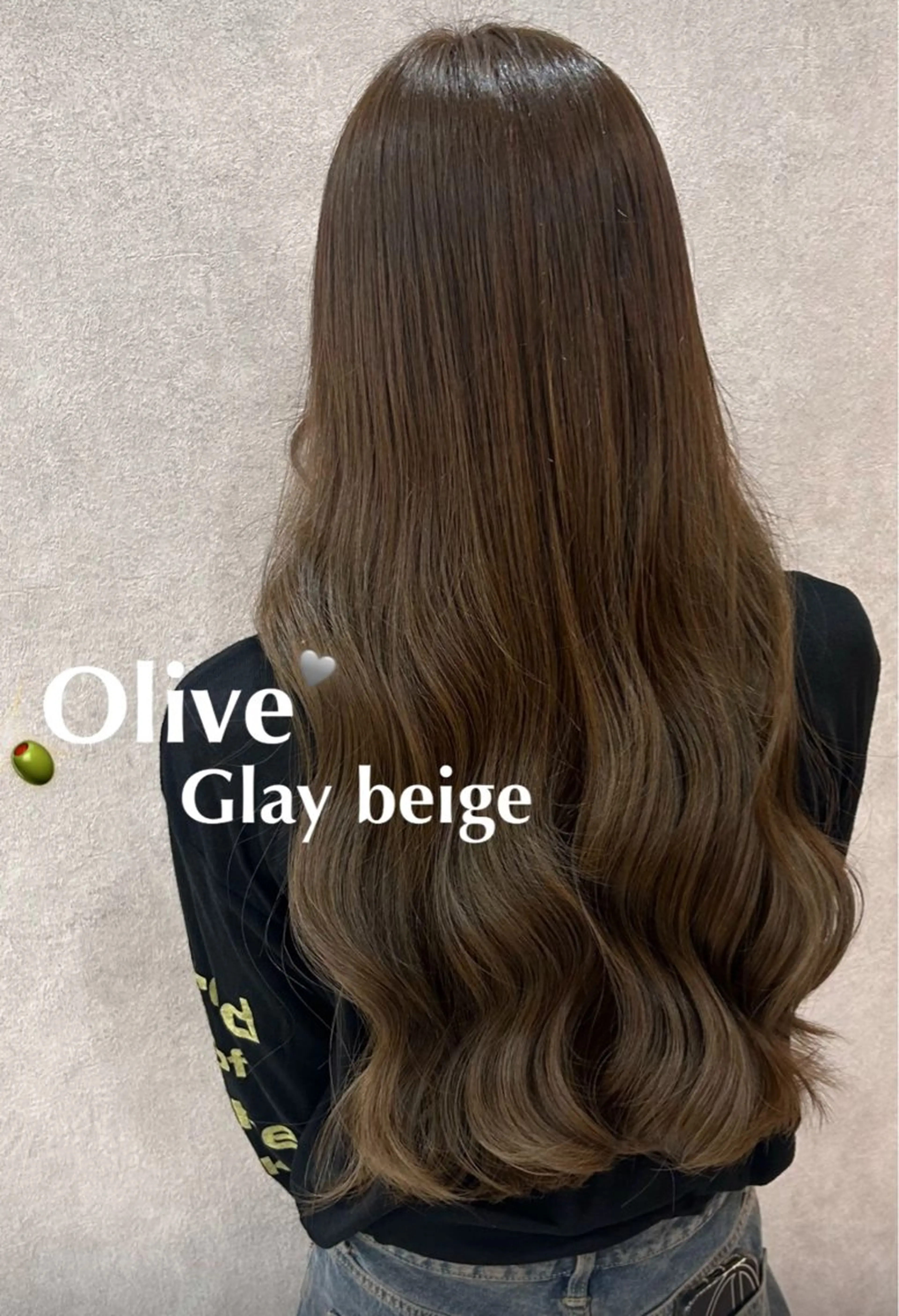 ロング カラー ブリーチ ダブルカラー ブリーチなしカラー ヘアカラー Grandoll Ralis店のヘアスタイル