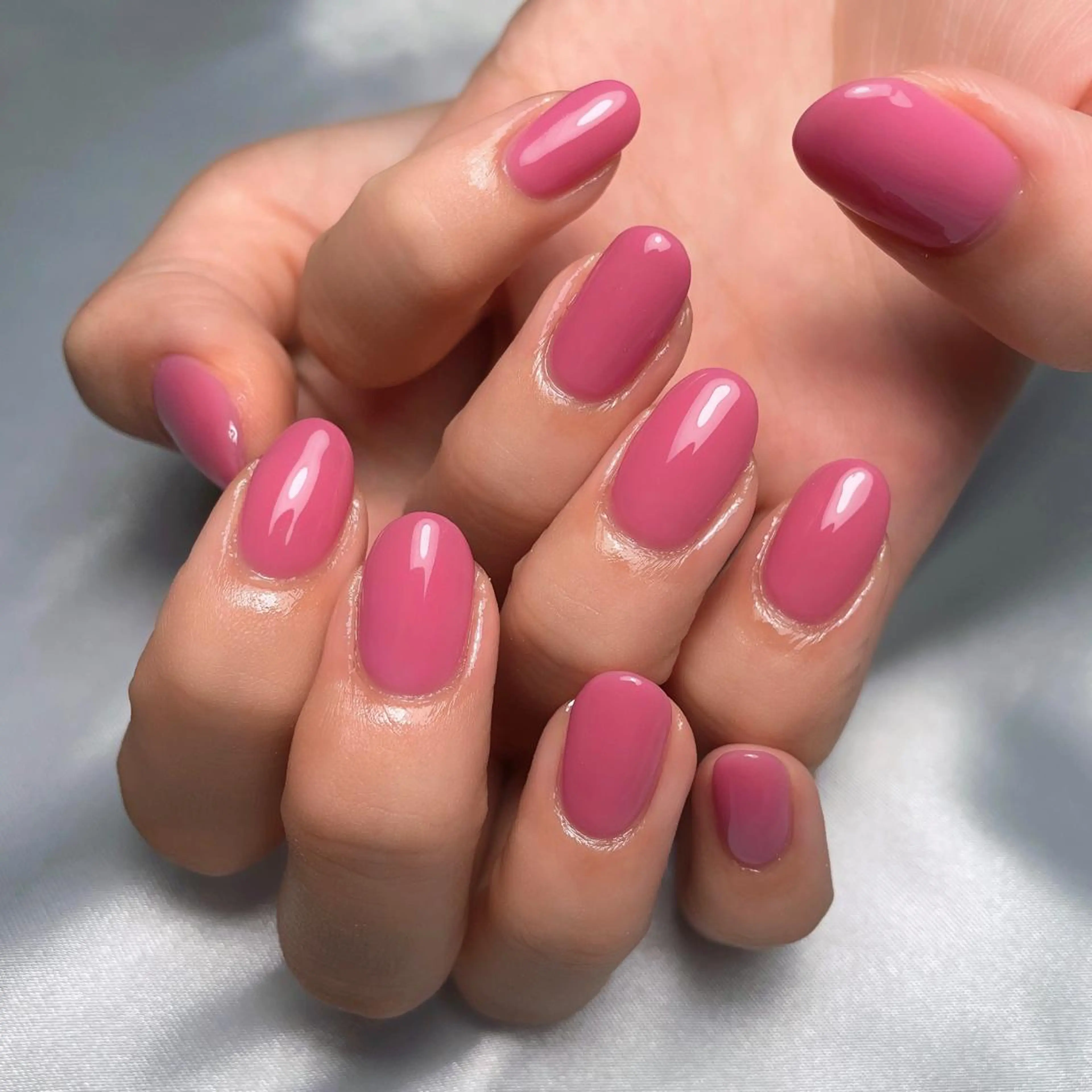 ネイル ワンカラーネイル ピンク パープル ALL Nail &whiteningのその他イメージ