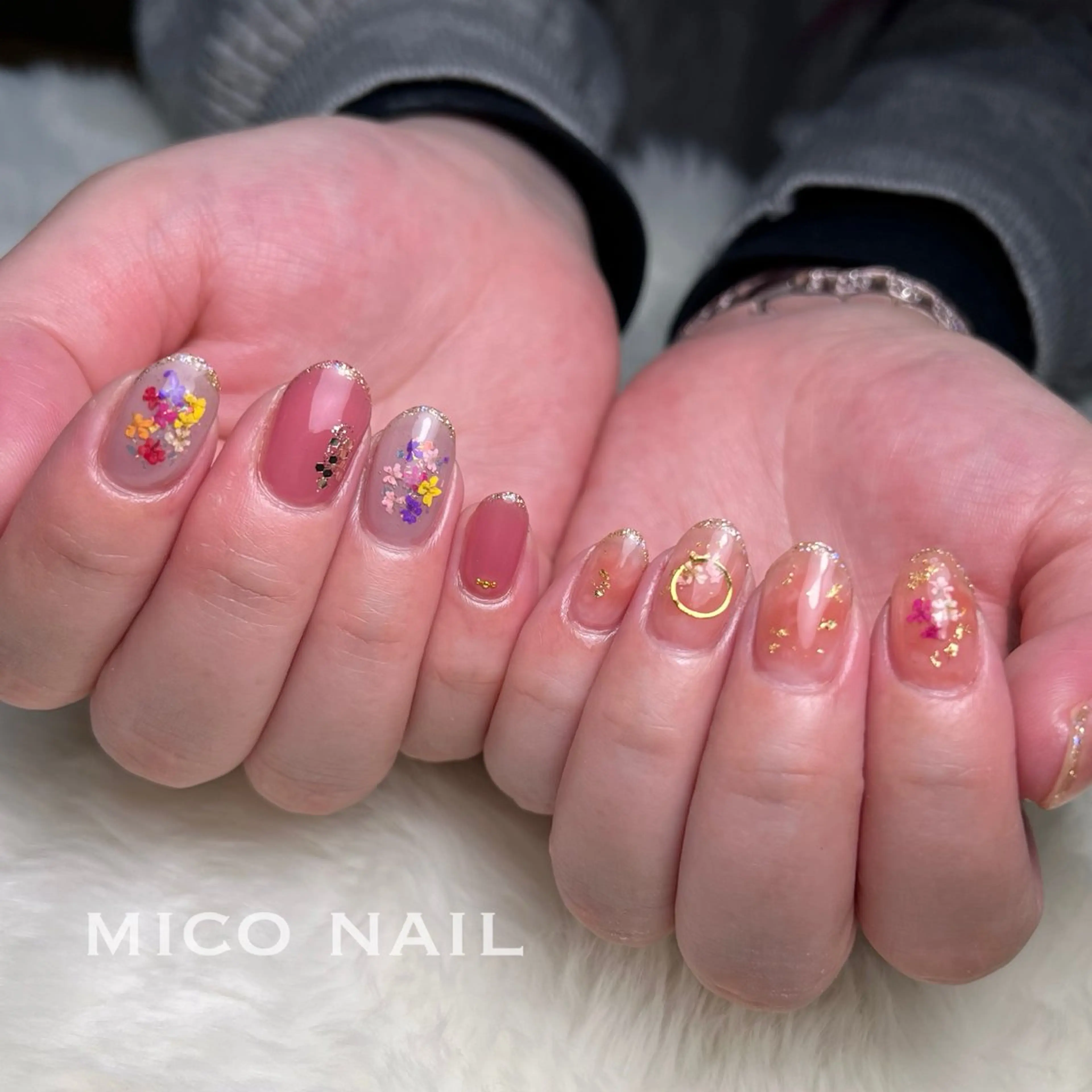 ネイル ハンドネイル mico nailのネイルデザイン