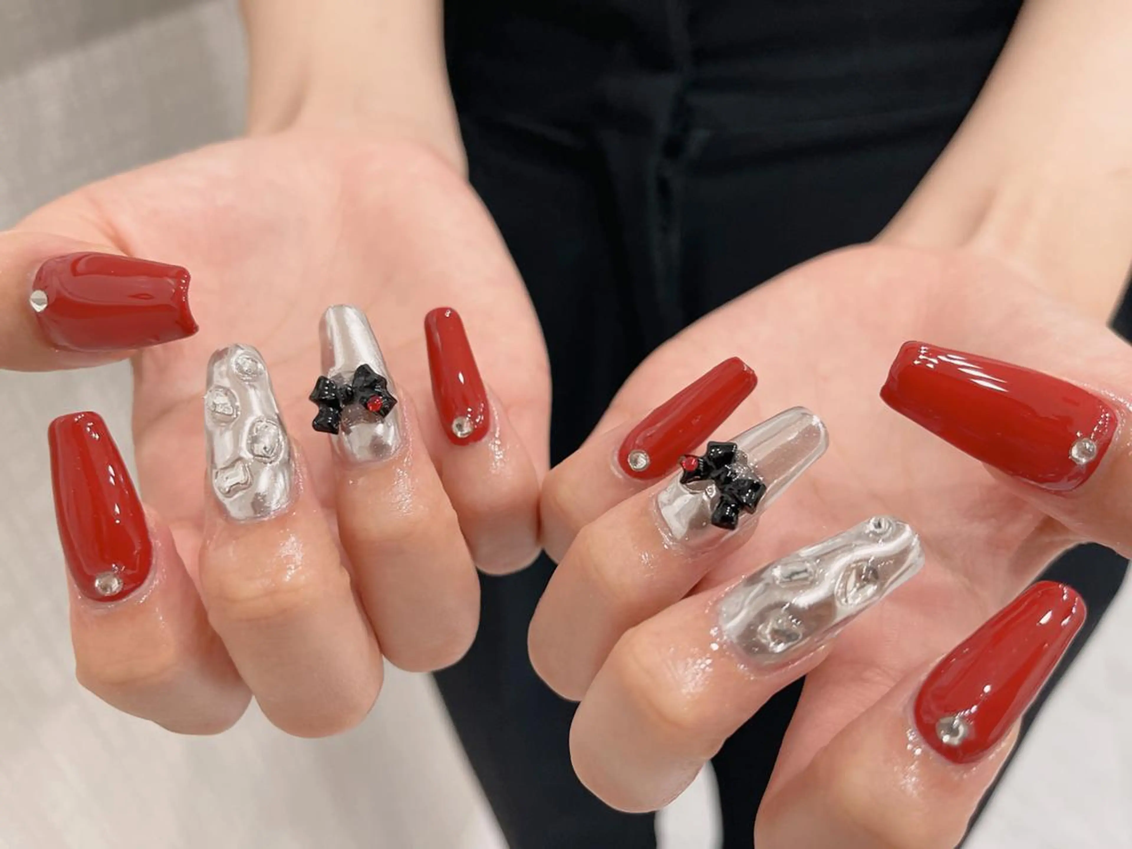 ネイル 持ち込み 🦋y y Nail 🤍のネイルデザイン