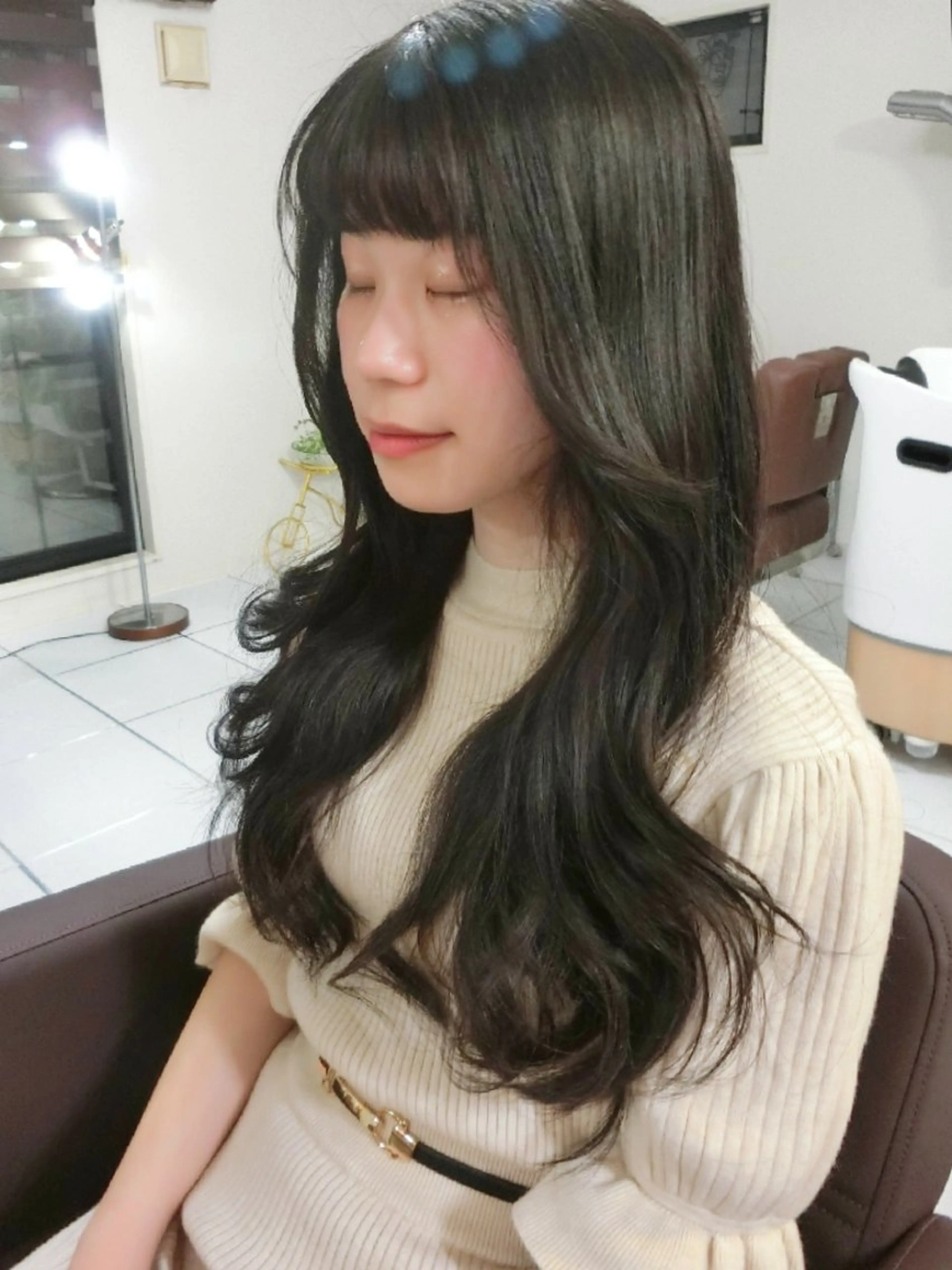 トリートメント ma cherie 三浦直美のヘアスタイル
