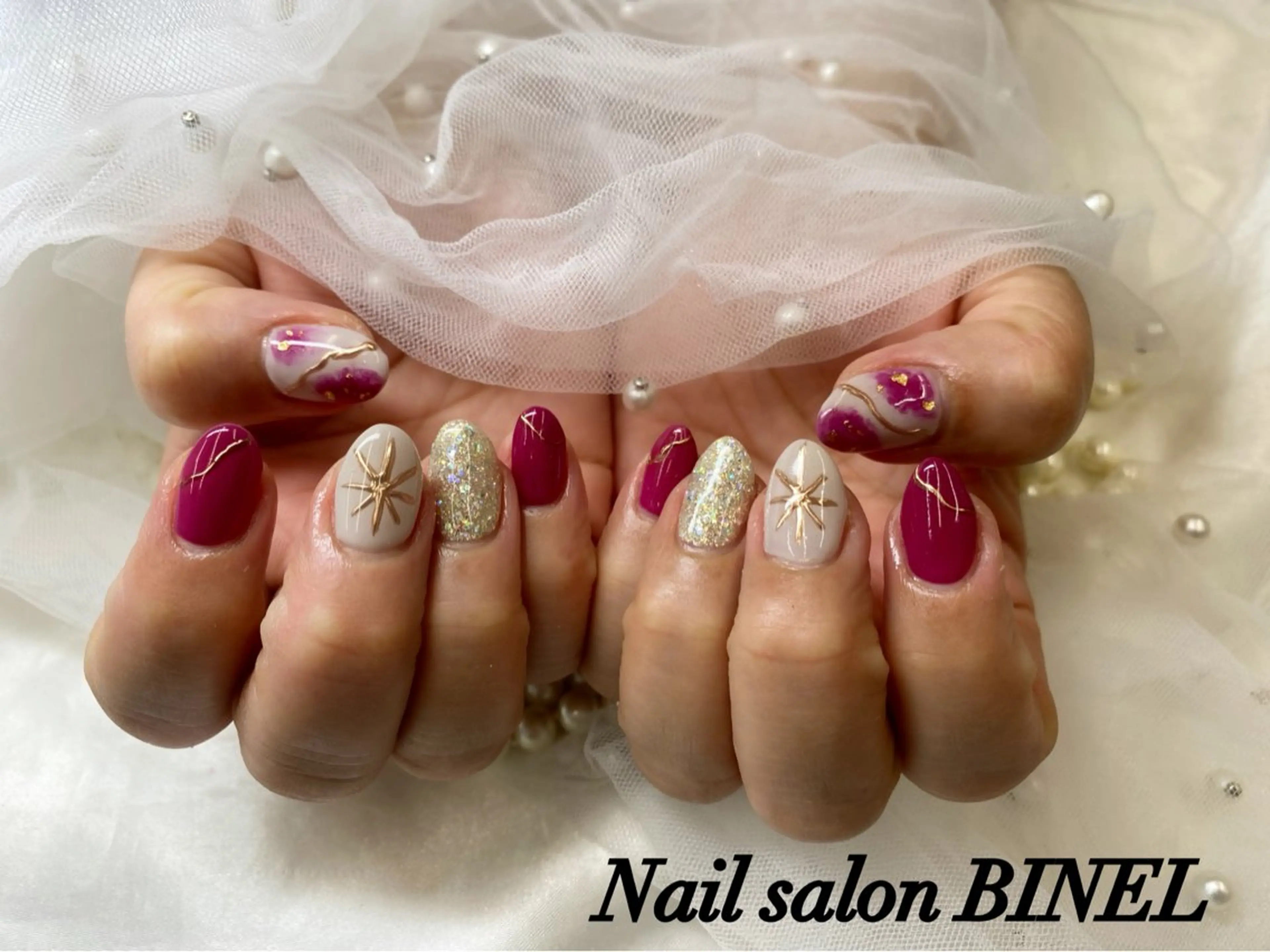 ネイル ハンドネイル H. Yuukaのネイルデザイン