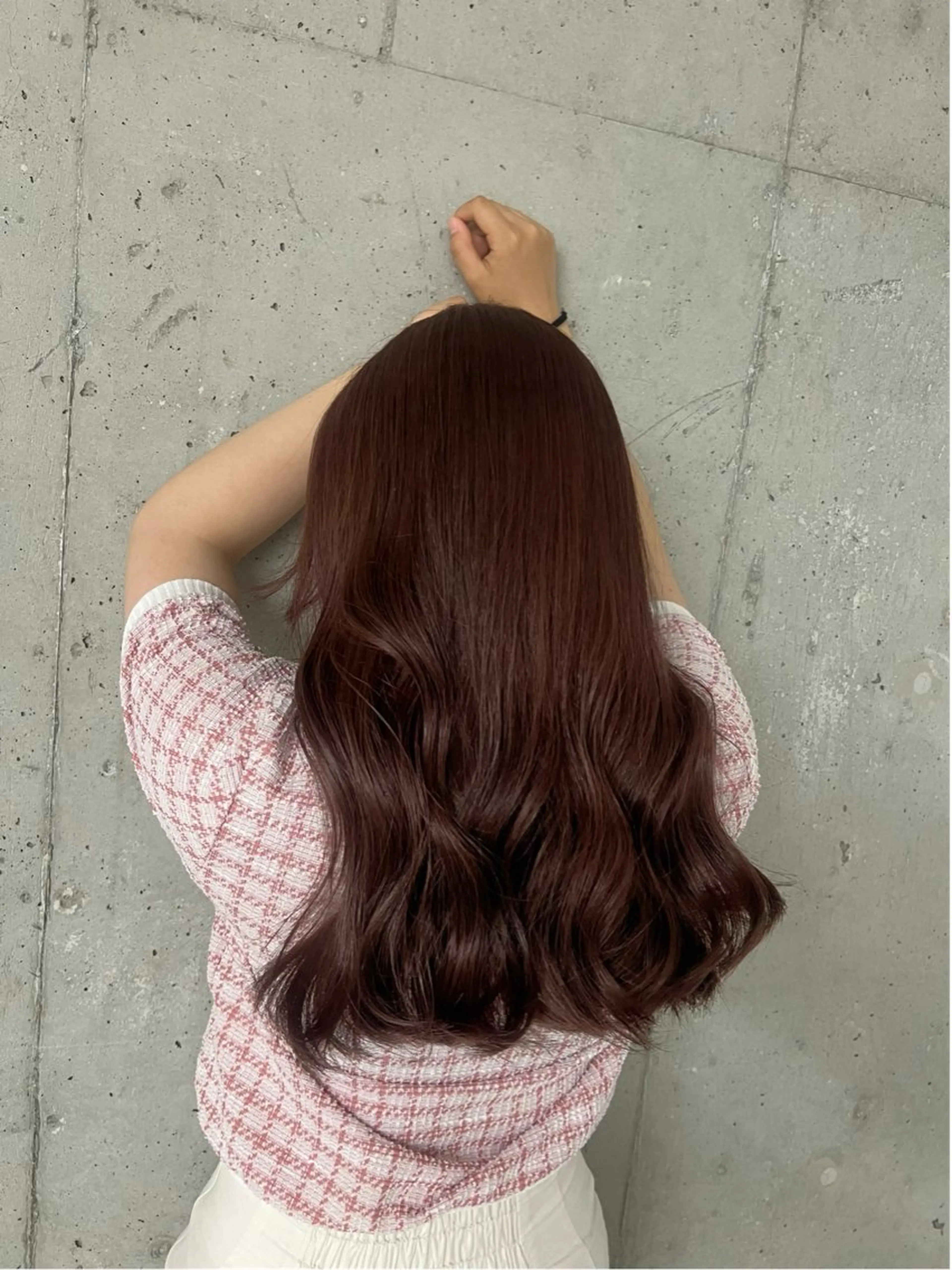 ロング カラー ブリーチ 透明感カラー ダブルカラー 似合わせカット ヘアカラー トリートメント 頓所 大昂のヘアスタイル
