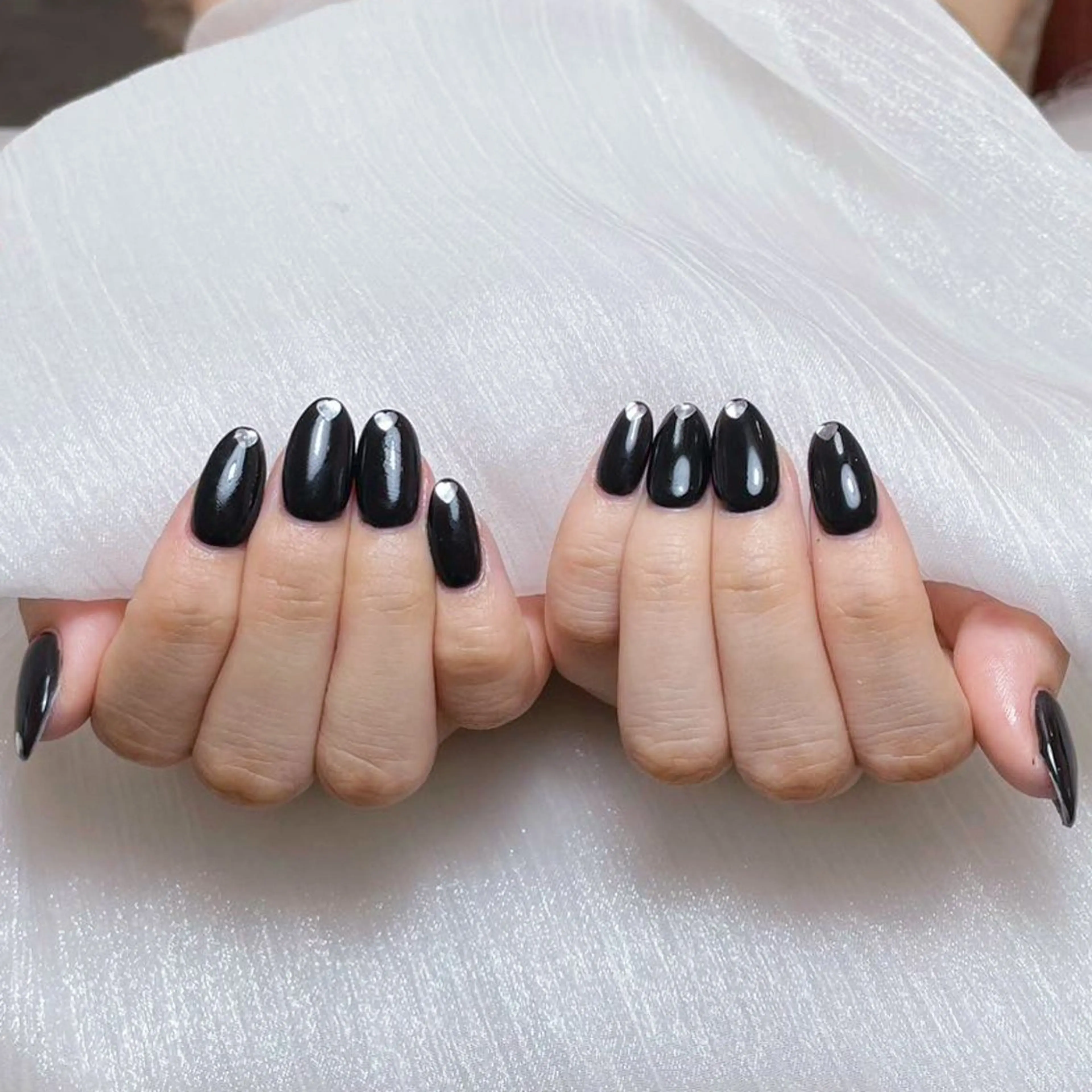 ネイル オーロラネイル チークネイル クリアネイル ジェルネイル キラキラネイル DEMAIN- 🌸のネイルデザイン