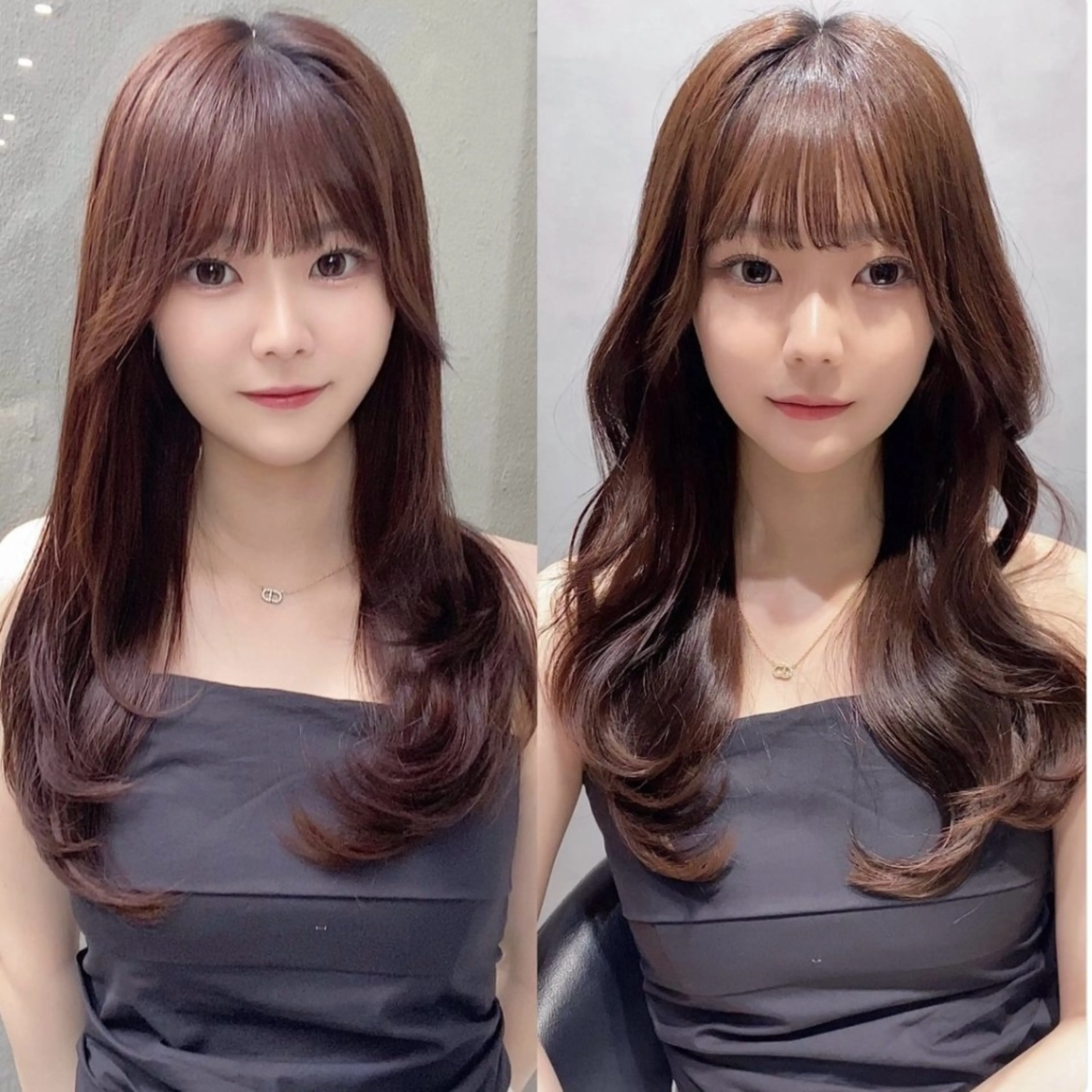 セミロング レイヤーカット カット ヘアカラー トリートメント ヘアセット weg 難波所属・メンズカット✨ メンズパーマ聖陽のヘアスタイル