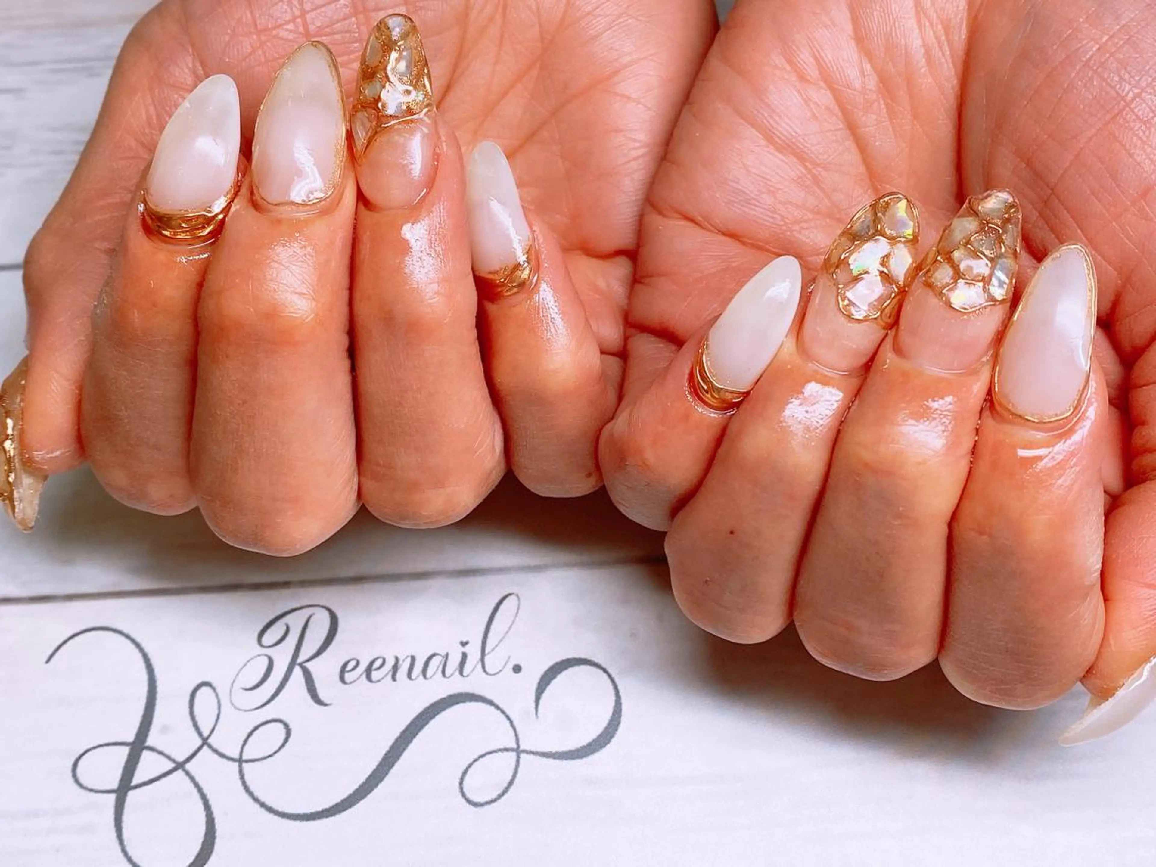 ネイル 高野 梨紗子のネイルデザイン