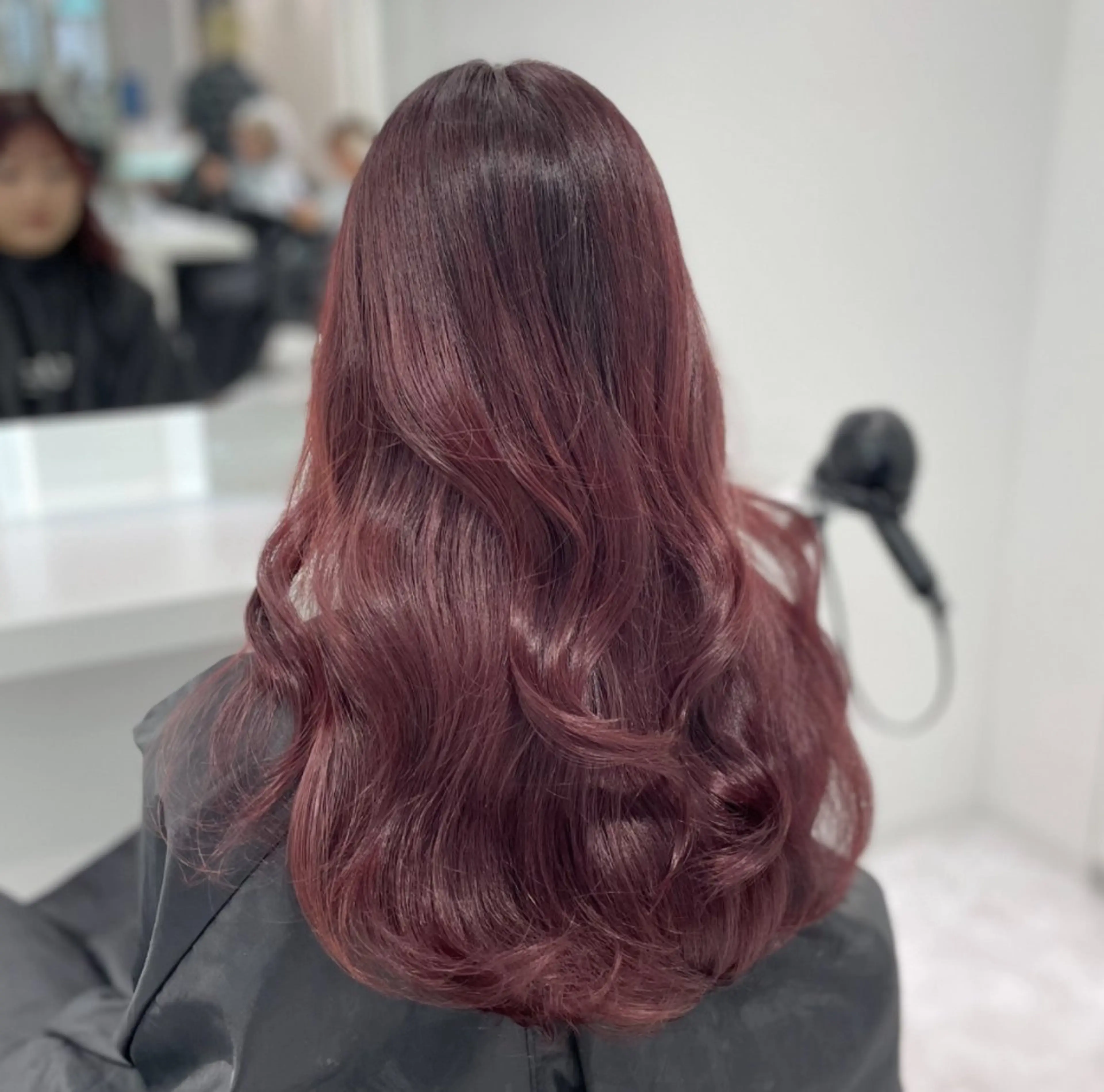ロング ヘアカラー トリートメント 盛れる暖色🎀ガーリ ーヘア🎀きっかのヘアスタイル