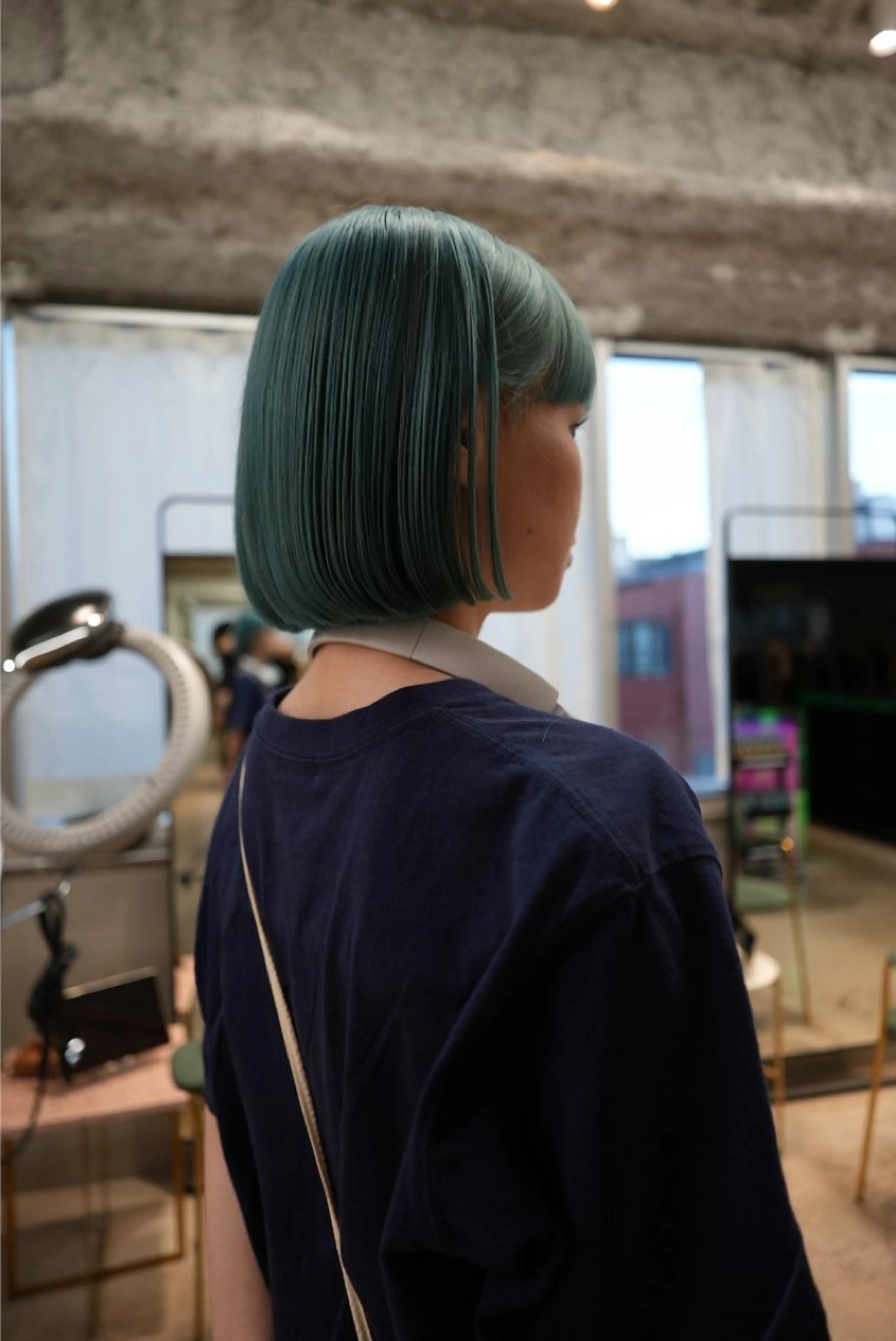 ミディアム カラー カット ヘアカラー トリートメント STAN WOOD所属・似合わせcut 🔥yutakaのヘアスタイル