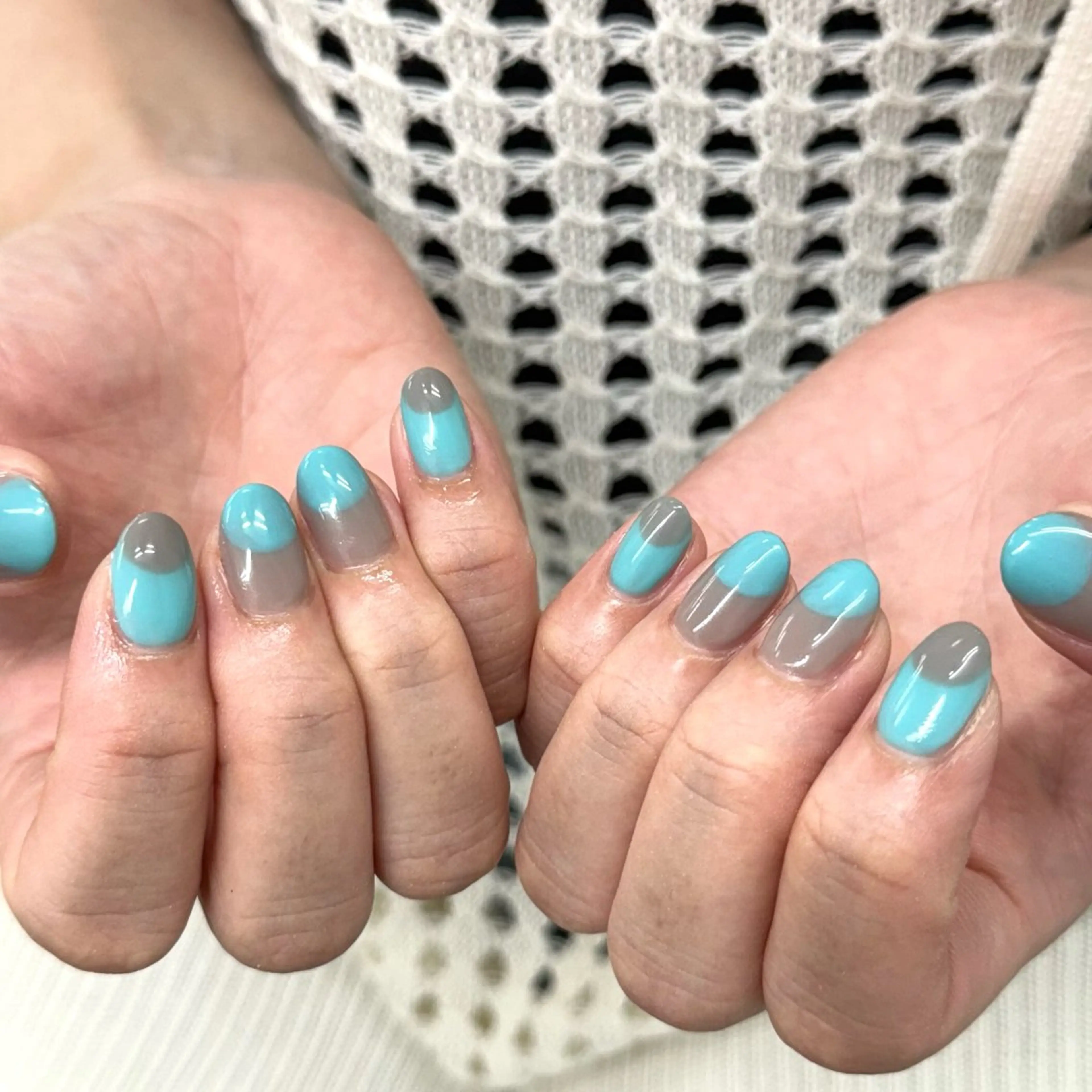 ネイル フレンチネイル ハンドネイル Bianca北浦和 芝田のネイルデザイン
