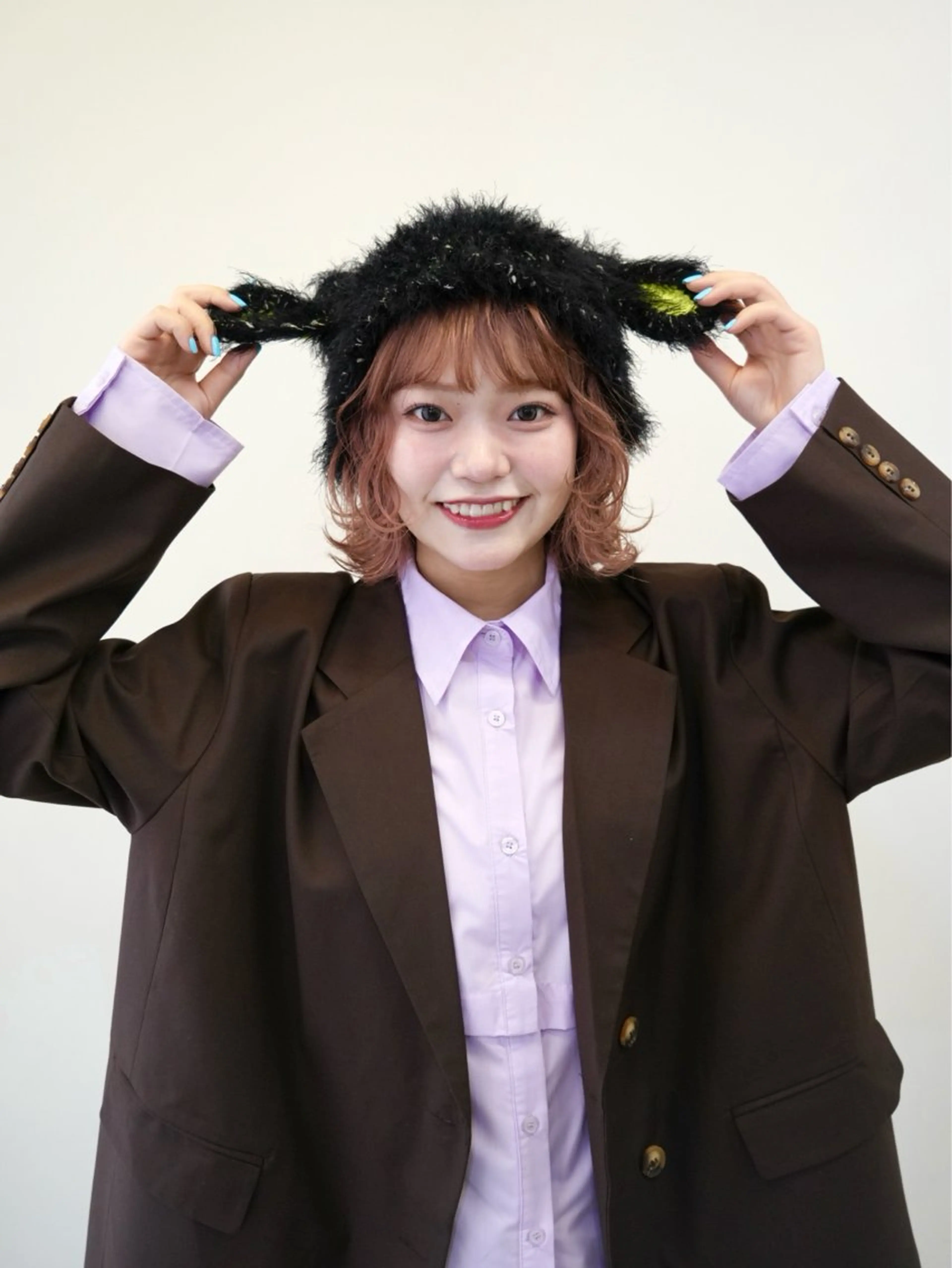 カラー ブリーチ ブリーチなしカラー ヘアカラー SiSTA 自由が丘所属・自由ヶ丘 ボブ/レイヤーのヘアスタイル
