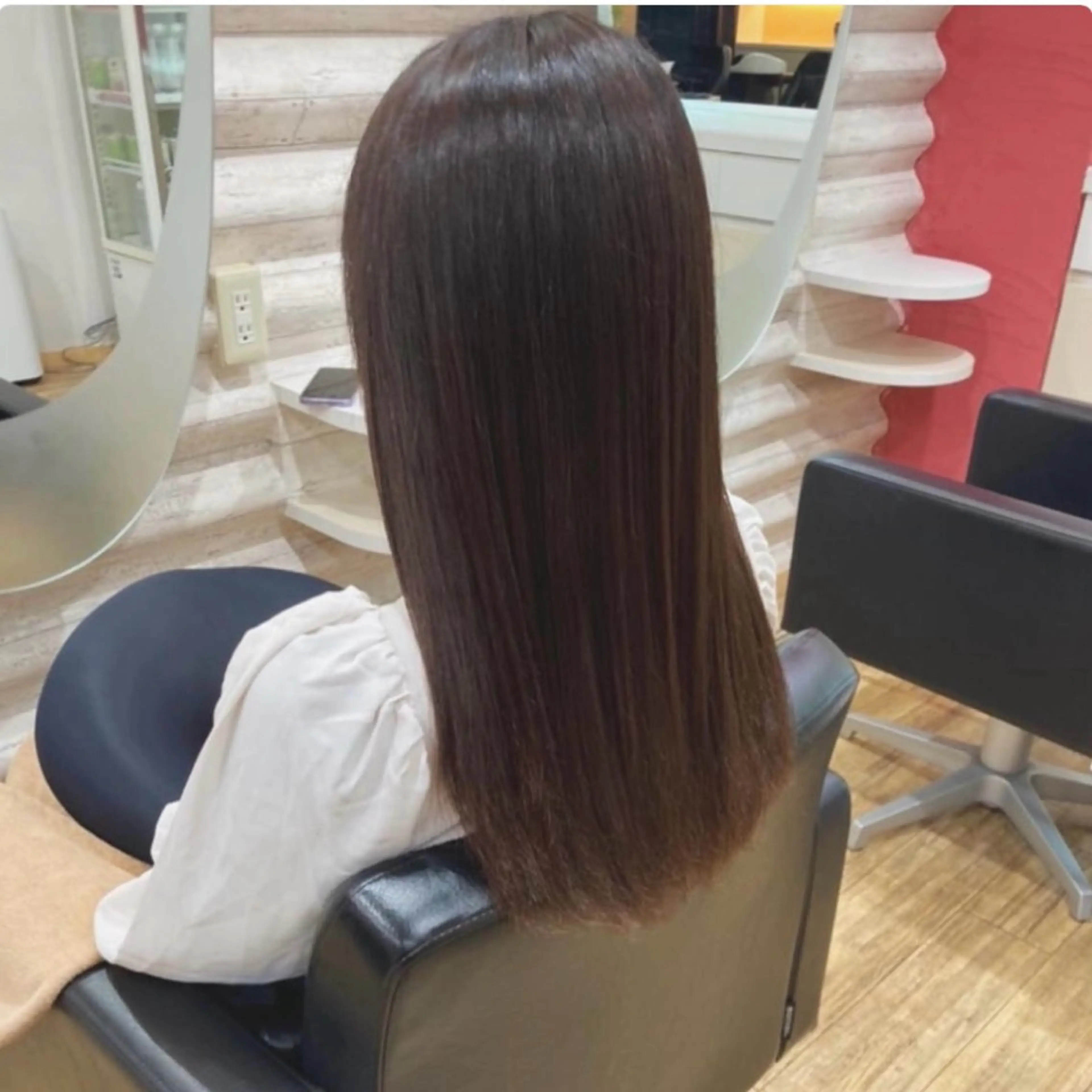 ロング カラー 髪質改善 トリートメント ダメージ毛が艶髪に 『ケア特化店』KONのヘアスタイル