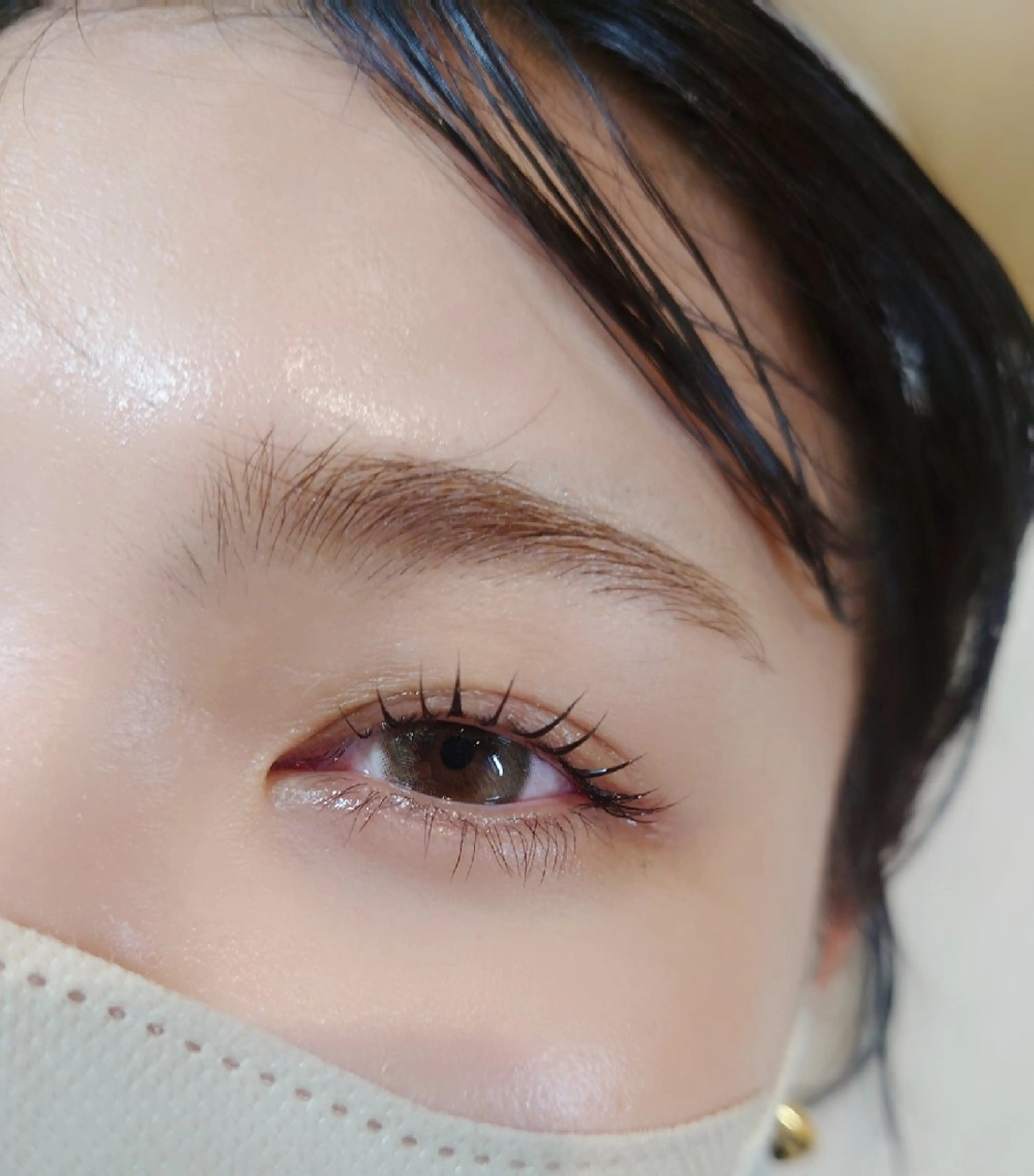 マツエク・マツパ パリジェンヌラッシュリフト NAZ eyelash&eyebrow by medical salon所属・NAZ 表参道 Tomokoの眉毛・アイブロウイメージ