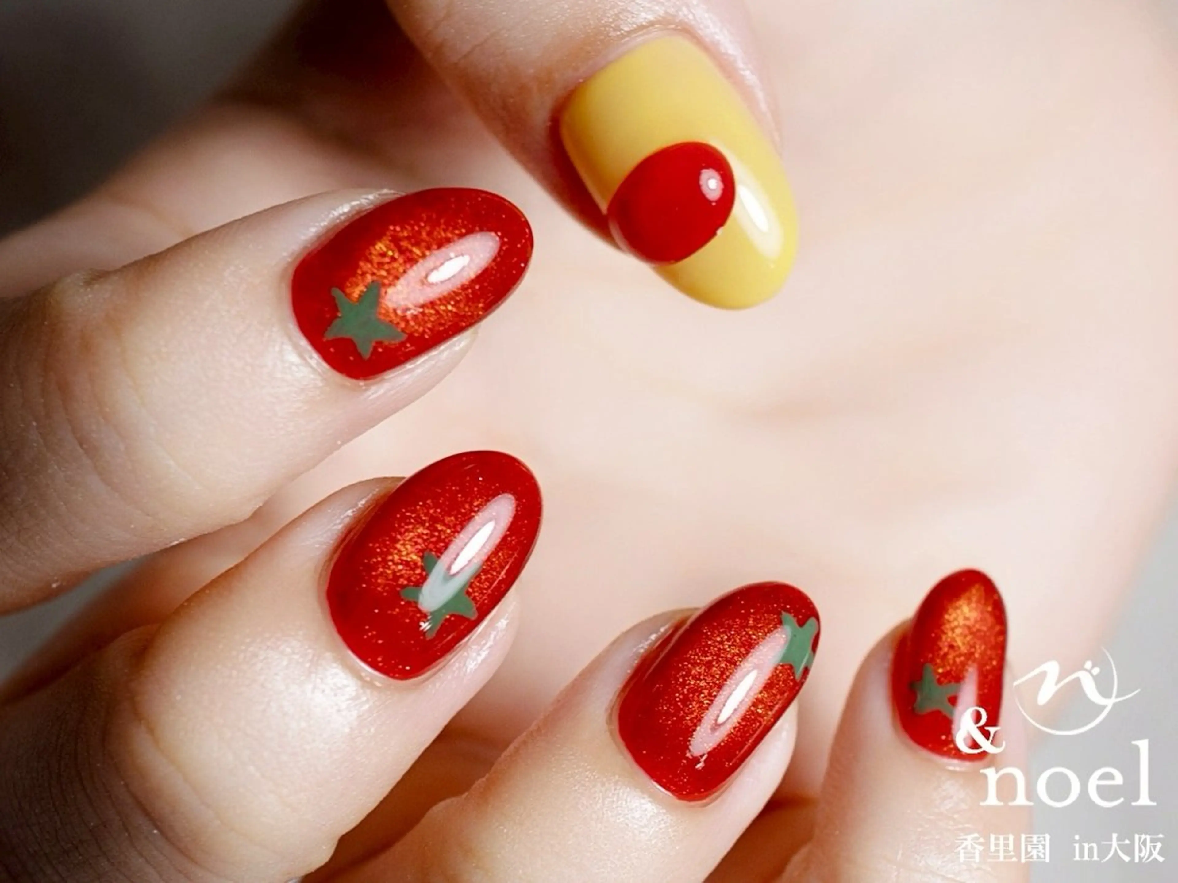ネイル ハンドネイル Nailsalon  &Noel所属・もも 🍑のネイルデザイン
