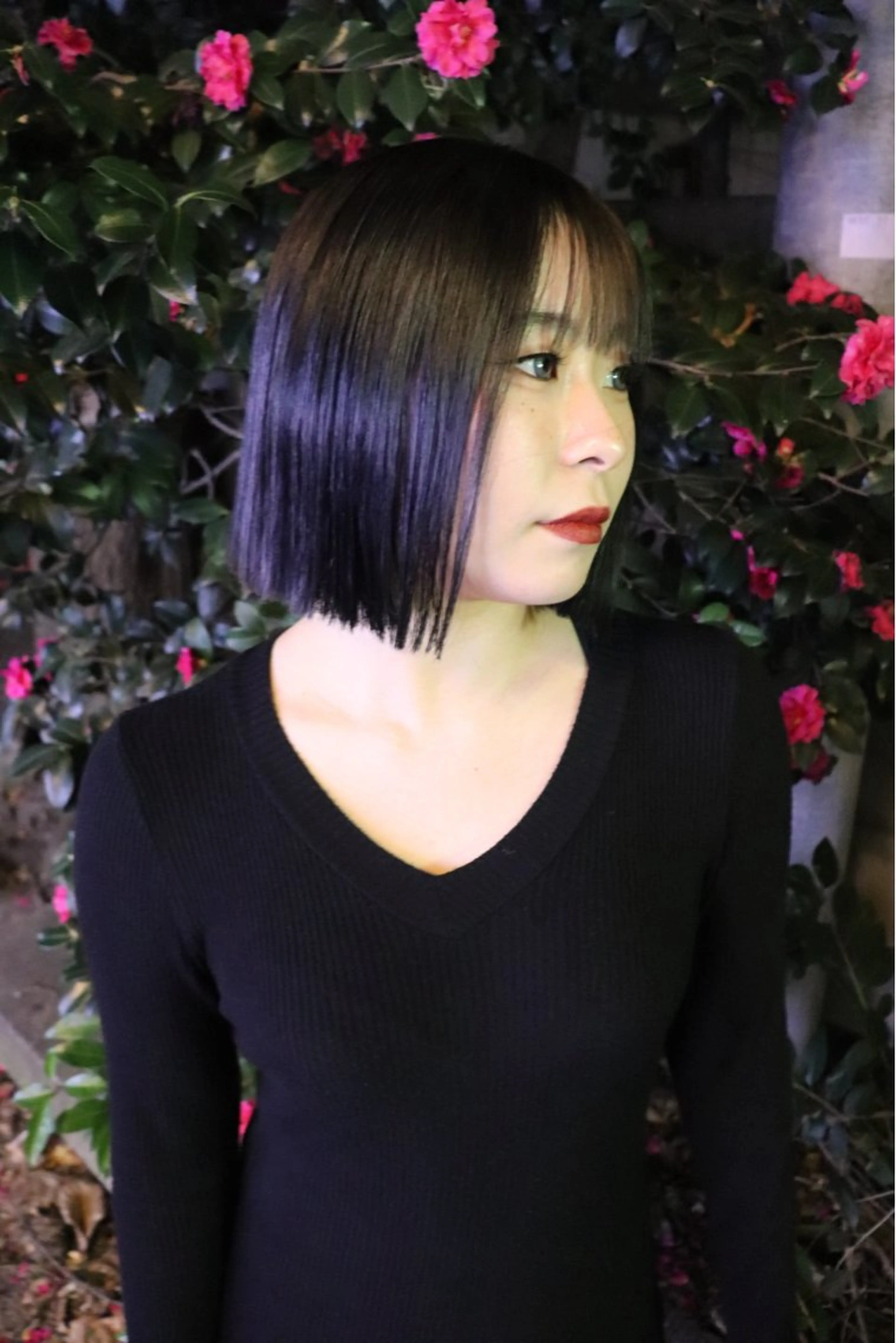 ミディアム カラー @kyoniyy KYONIのヘアスタイル