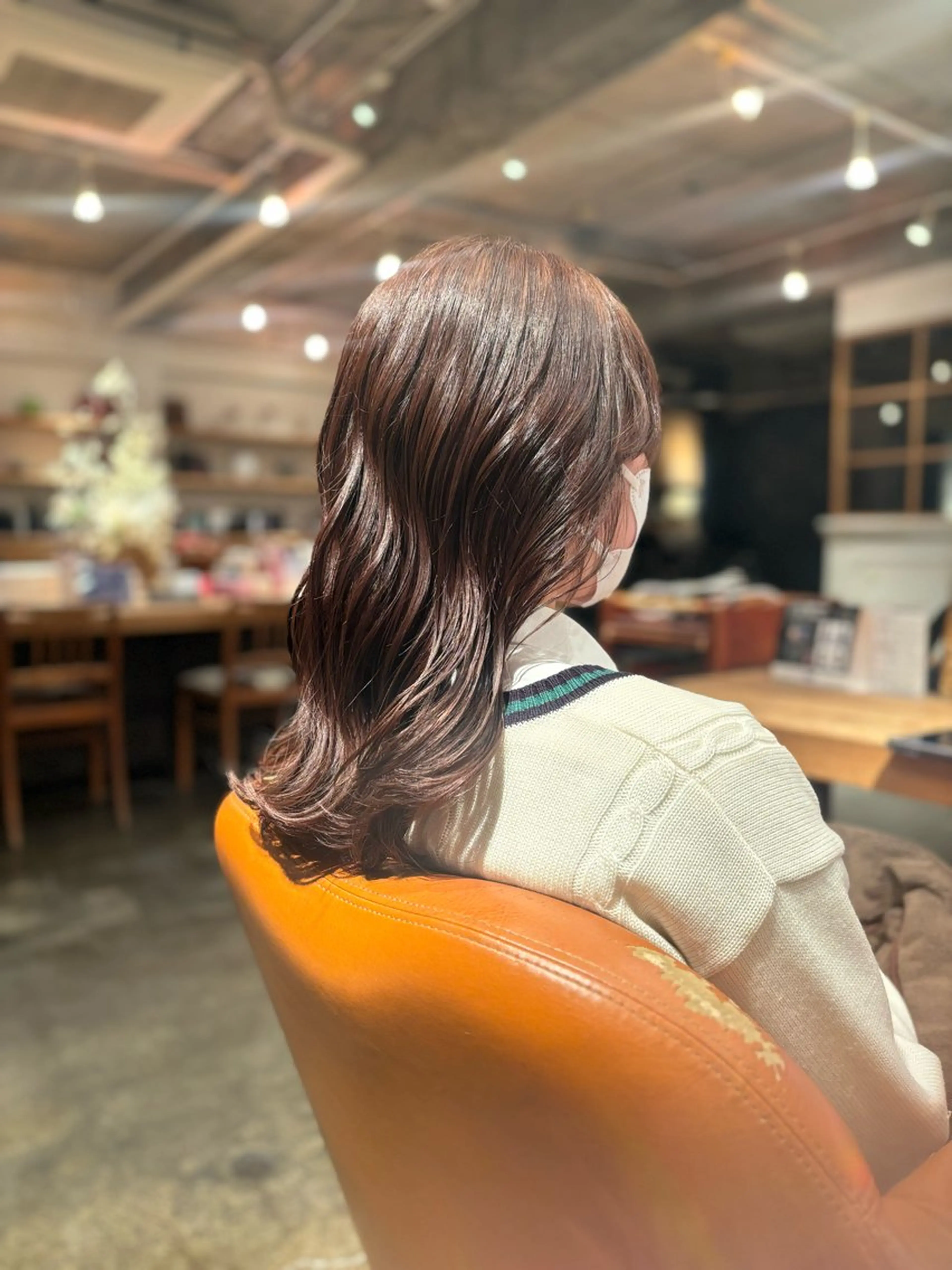カラー ベージュカラー カット ヘアカラー トリートメント 髪質改善カラー ベージュ🤎YUMEのヘアスタイル
