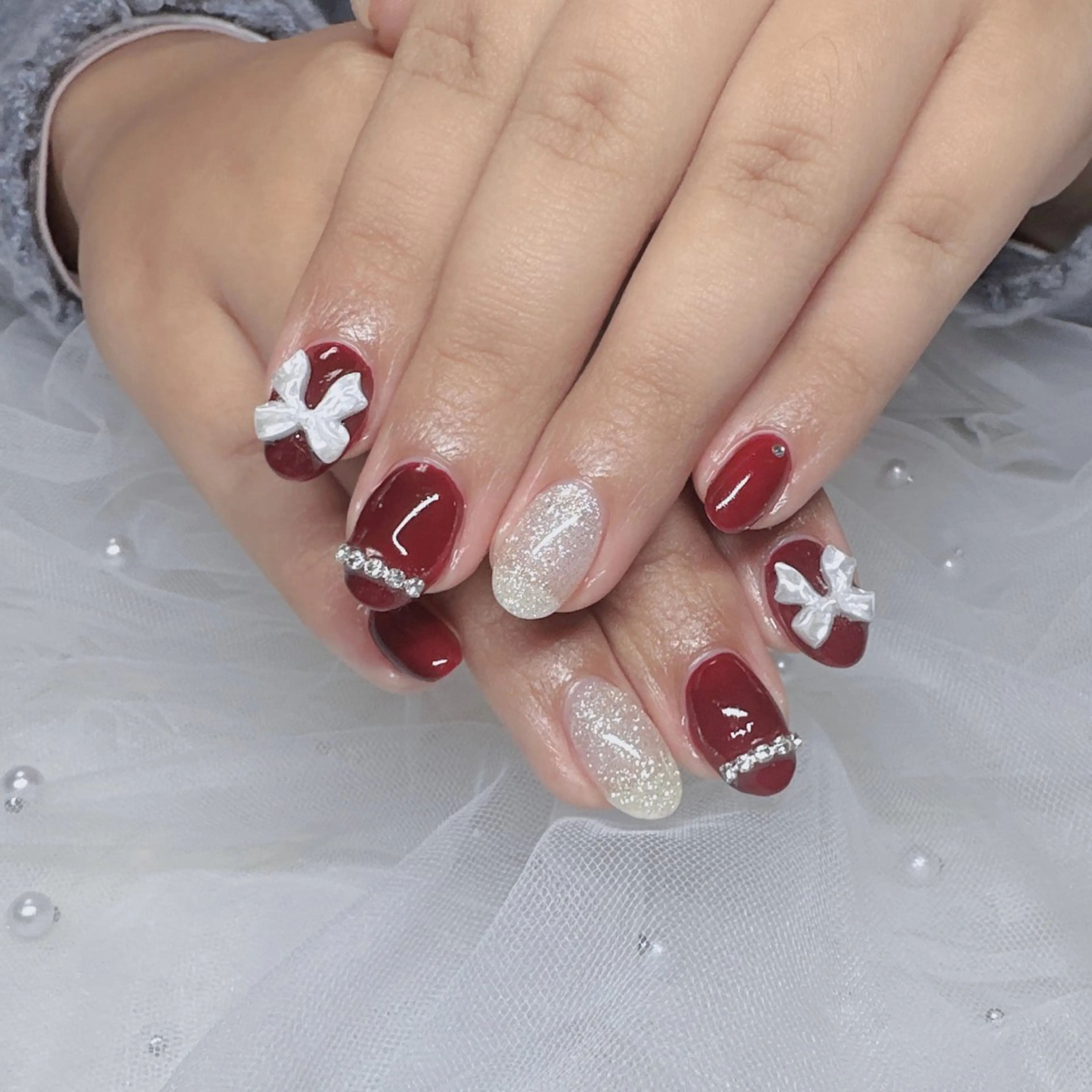 ネイル ハンドネイル Momo🍑 【パラジェル取扱店】のネイルデザイン