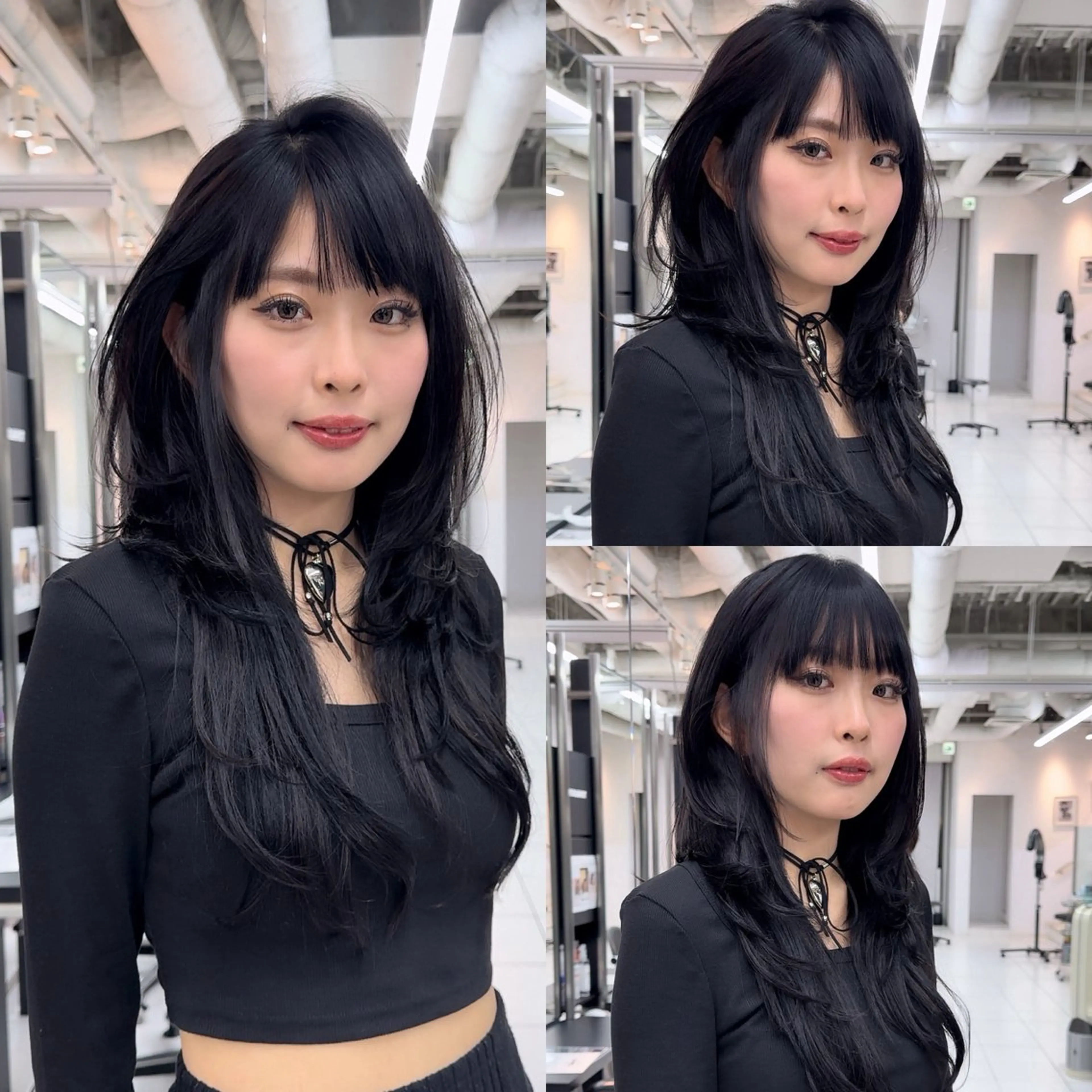 ロング ミディアムレイヤー/ ロングレイヤー堀匠吾のヘアスタイル
