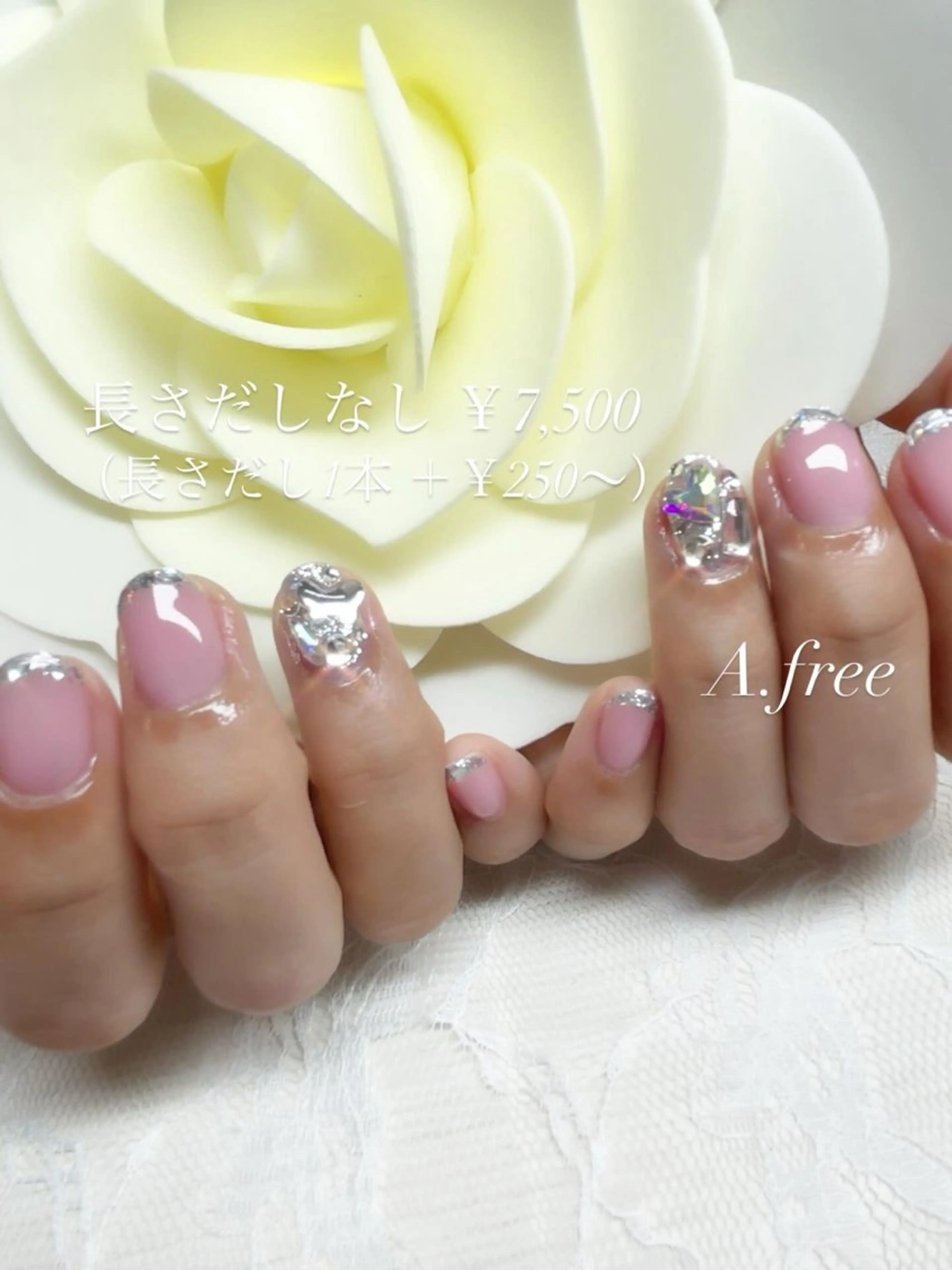 ネイル ジェルネイル ハンドネイル A.free✧*｡ アレルギー対応✧*｡のネイルデザイン