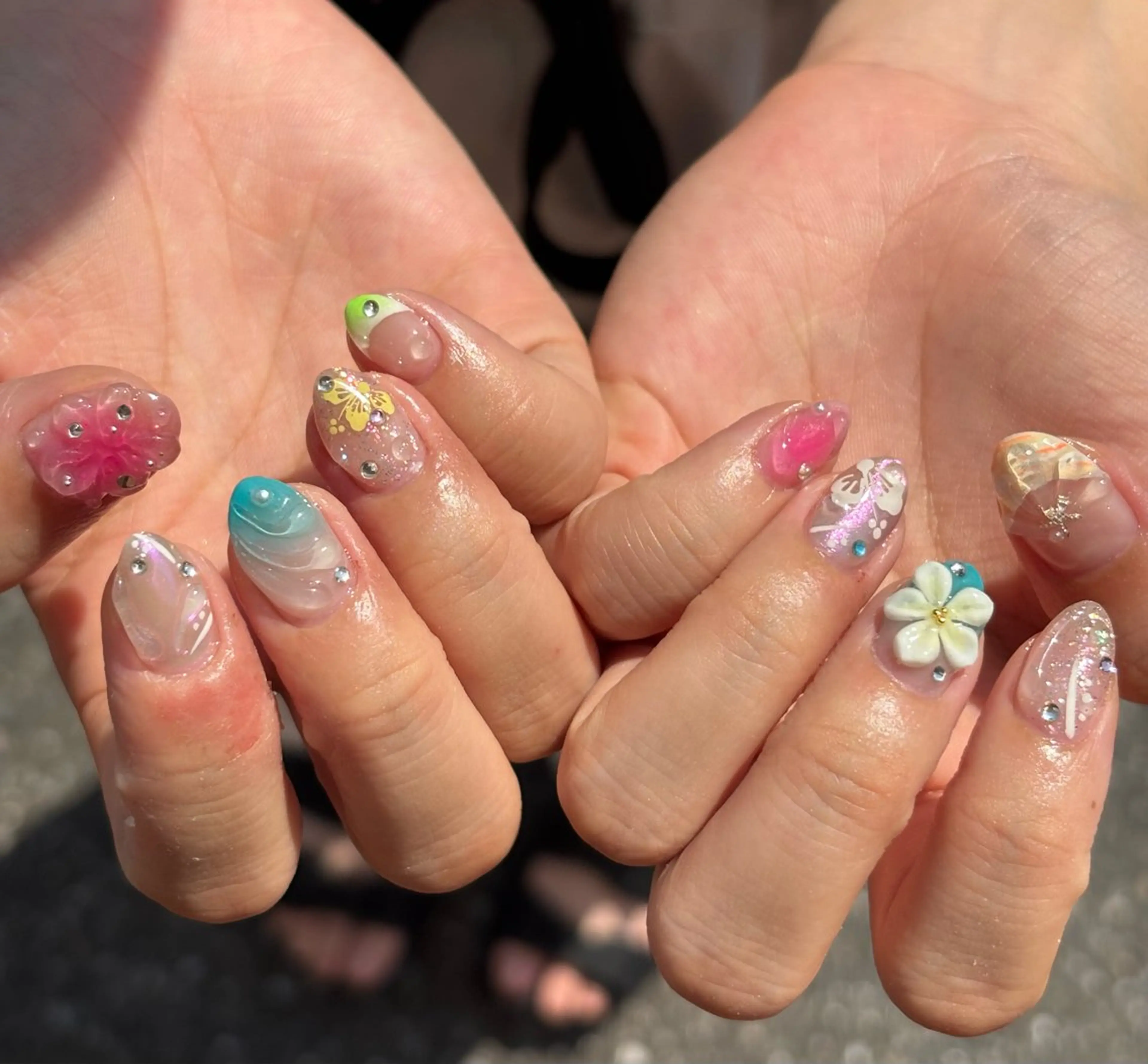 ネイル ハンドネイル ハンドケア schon（スチョン）所属・Schon🫧 yuna🫧のネイルデザイン