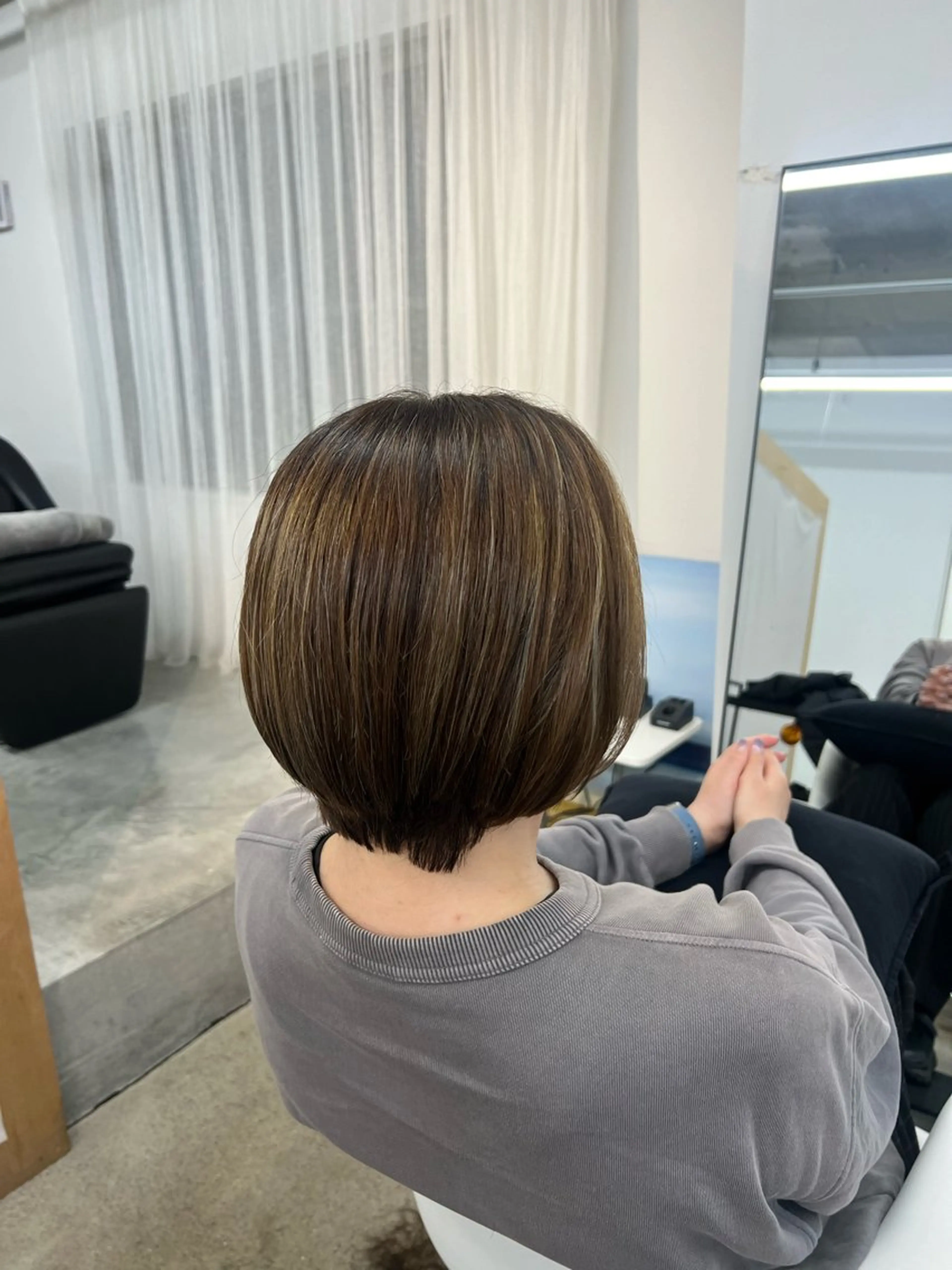 ショート カラー カット ヘアカラー トリートメント build所属・秋山 花音のヘアスタイル