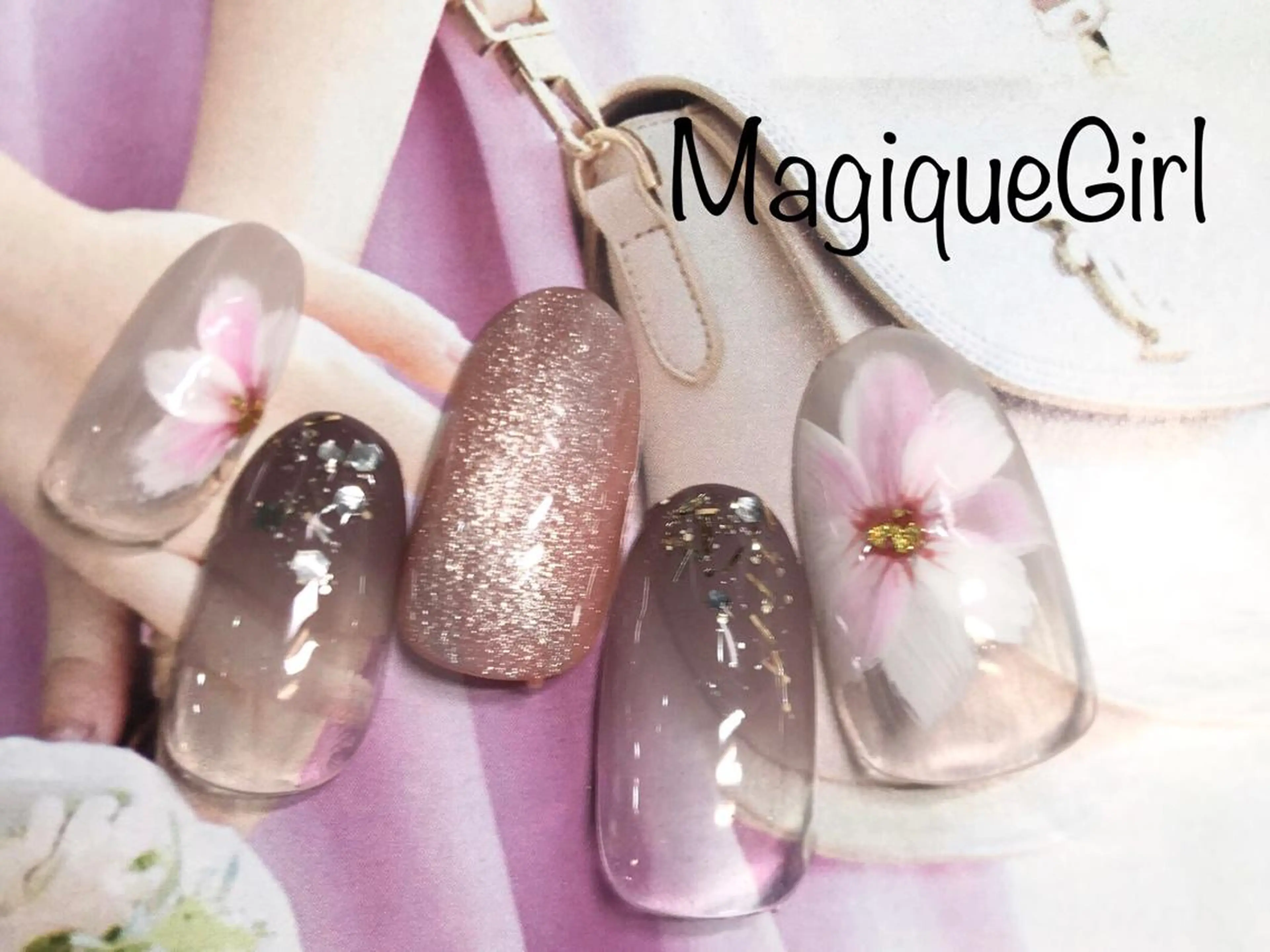 ネイル アートネイル 🌸Nail&Eye KAKU🌸のネイルデザイン