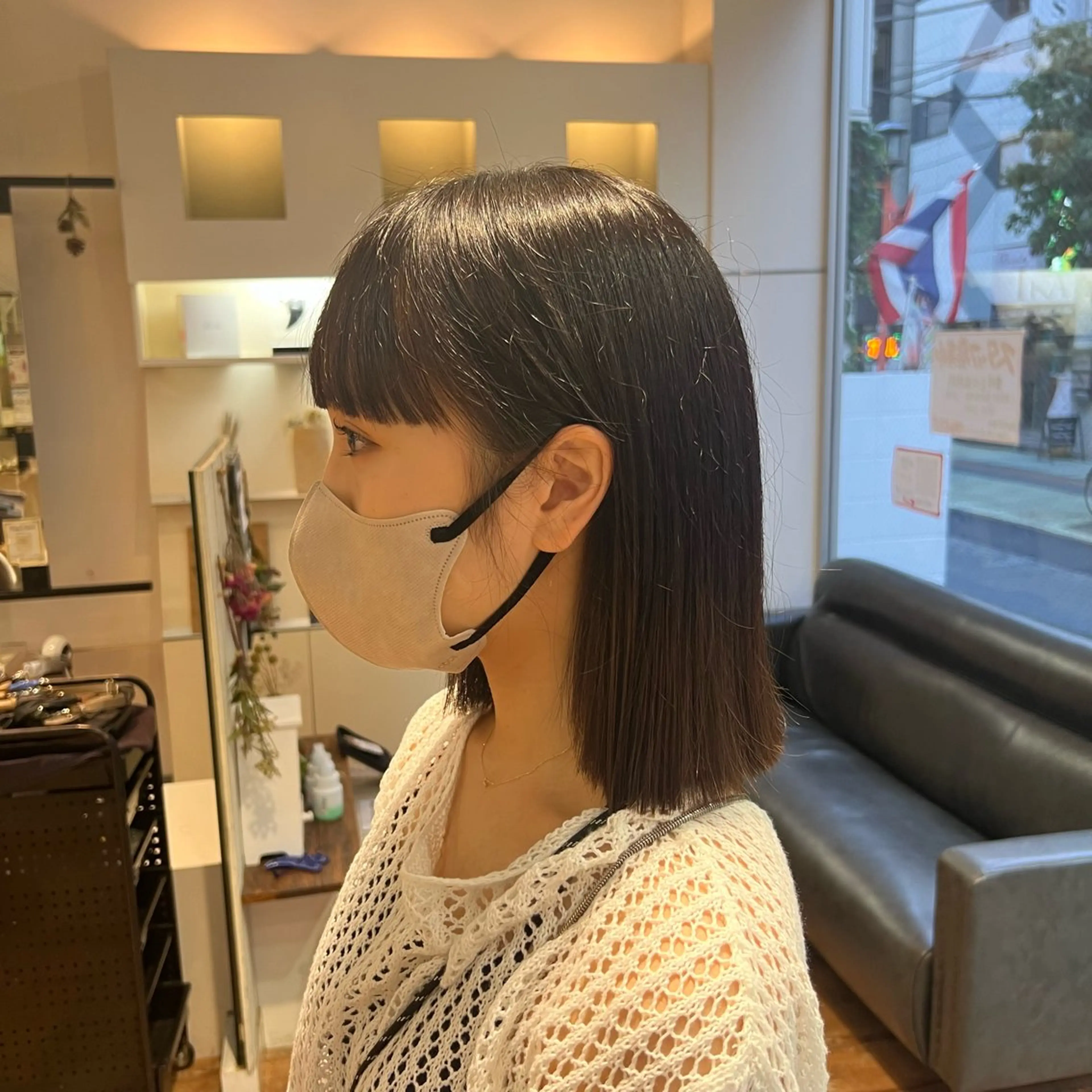ミディアム カット インナーカラー♡ Nanakoのヘアスタイル