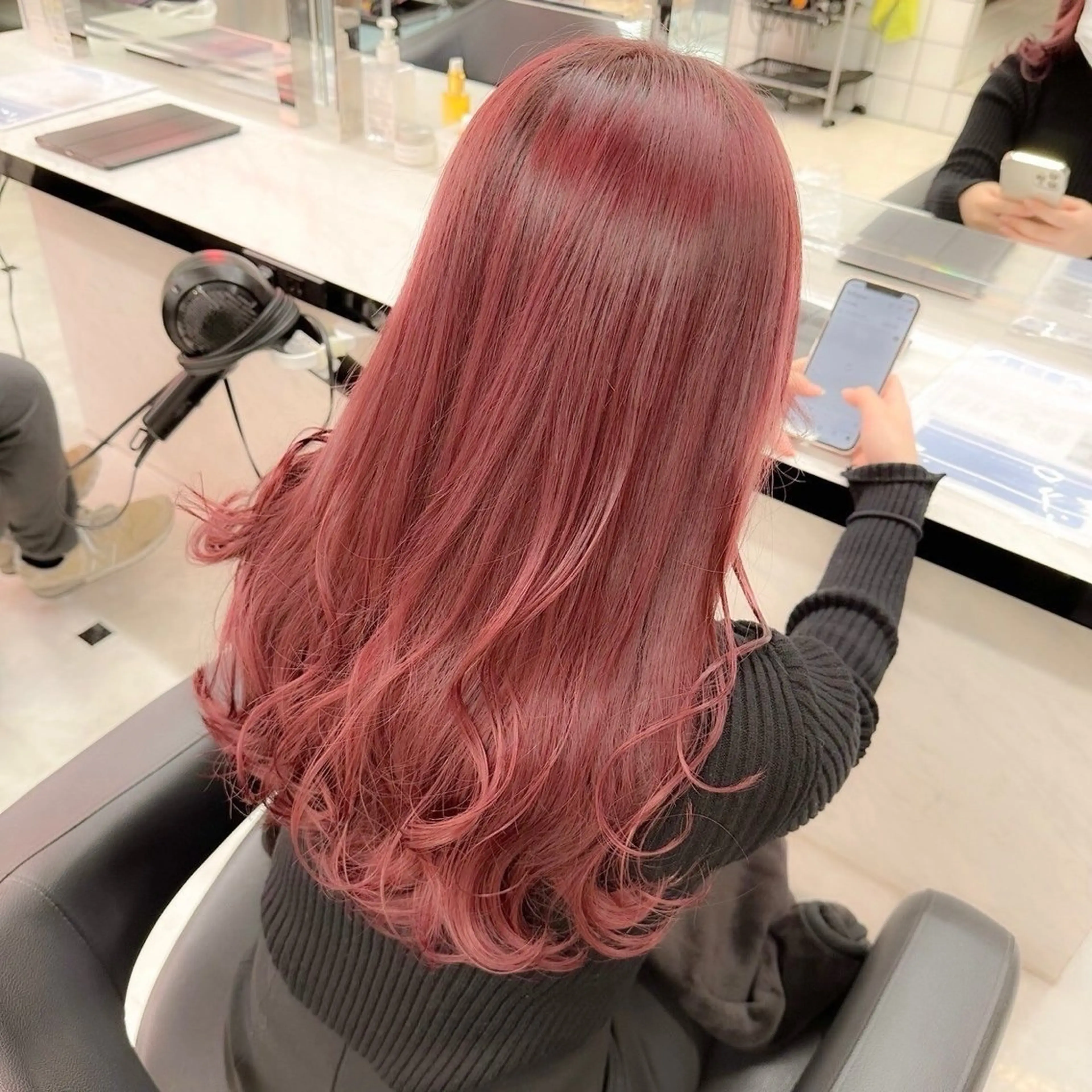 ロング カラー 🥀トレンド韓国暖色 🥀momo🥀のヘアスタイル