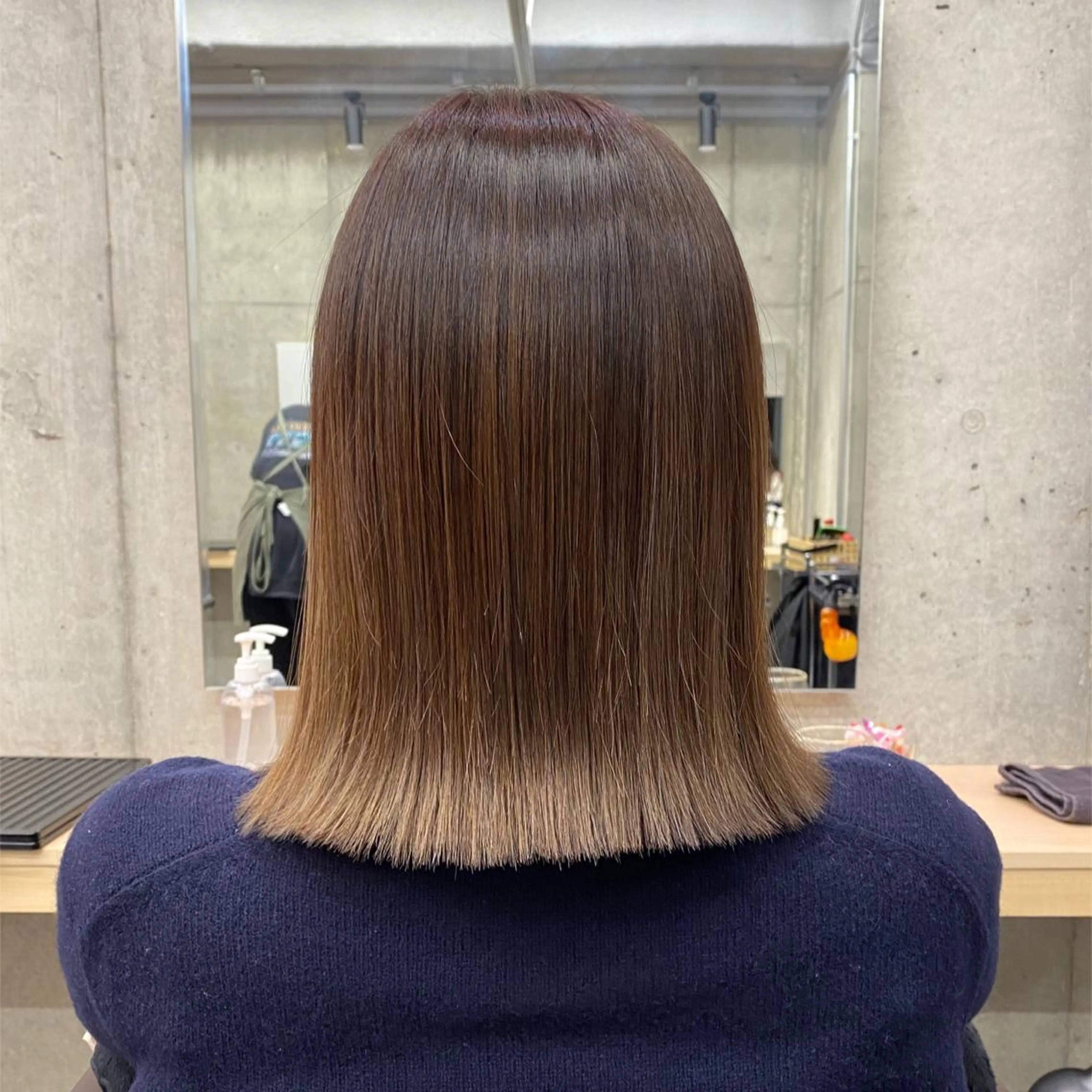 ミディアム カット ヘアカラー トリートメント soLo所属・🟠火曜限定🟠染谷 駿介🟠髪質改善🟠のヘアスタイル