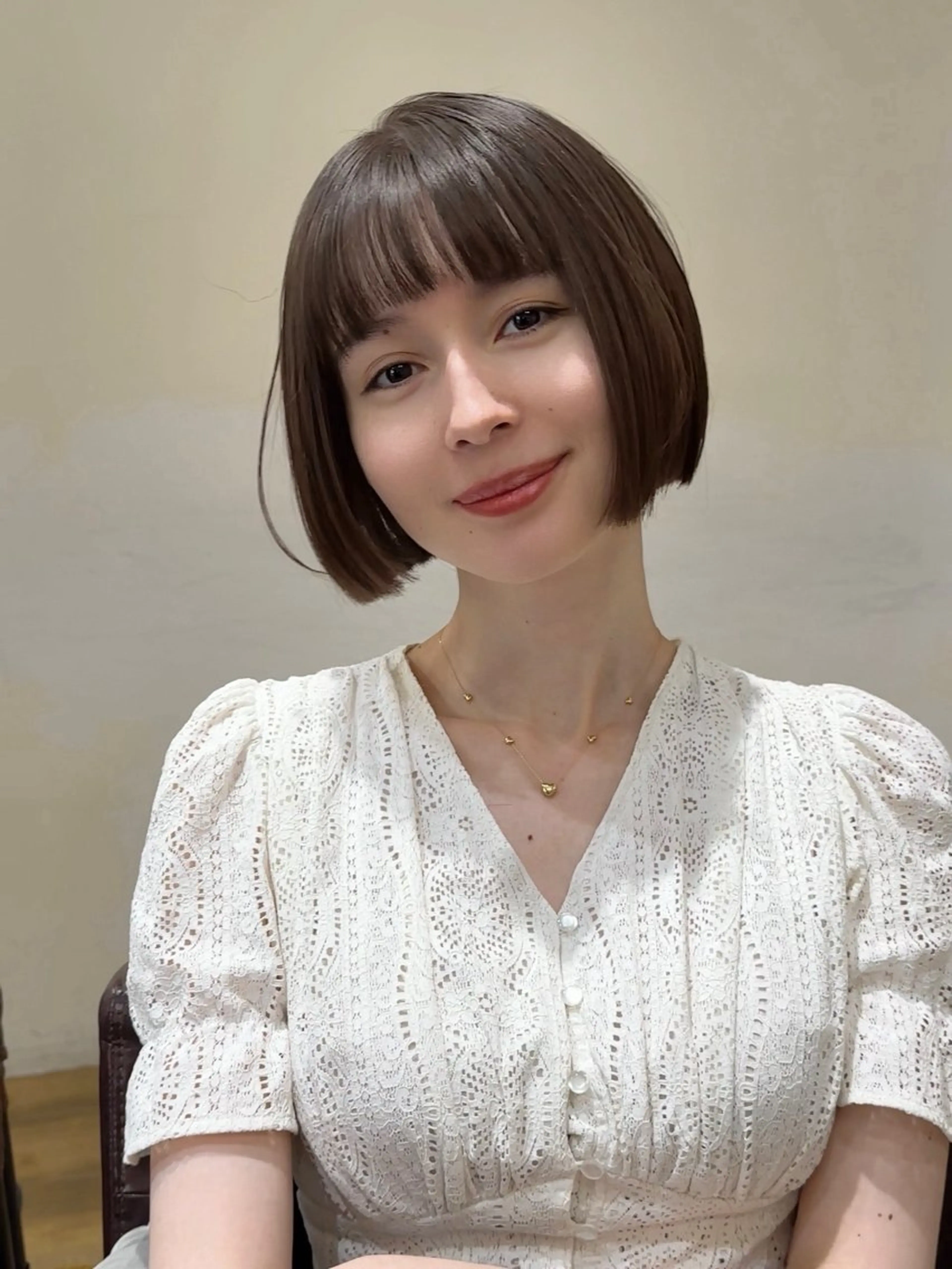 セミロング Côte所属・レイヤー/ボブカット ゆい/Côte表参道のヘアスタイル