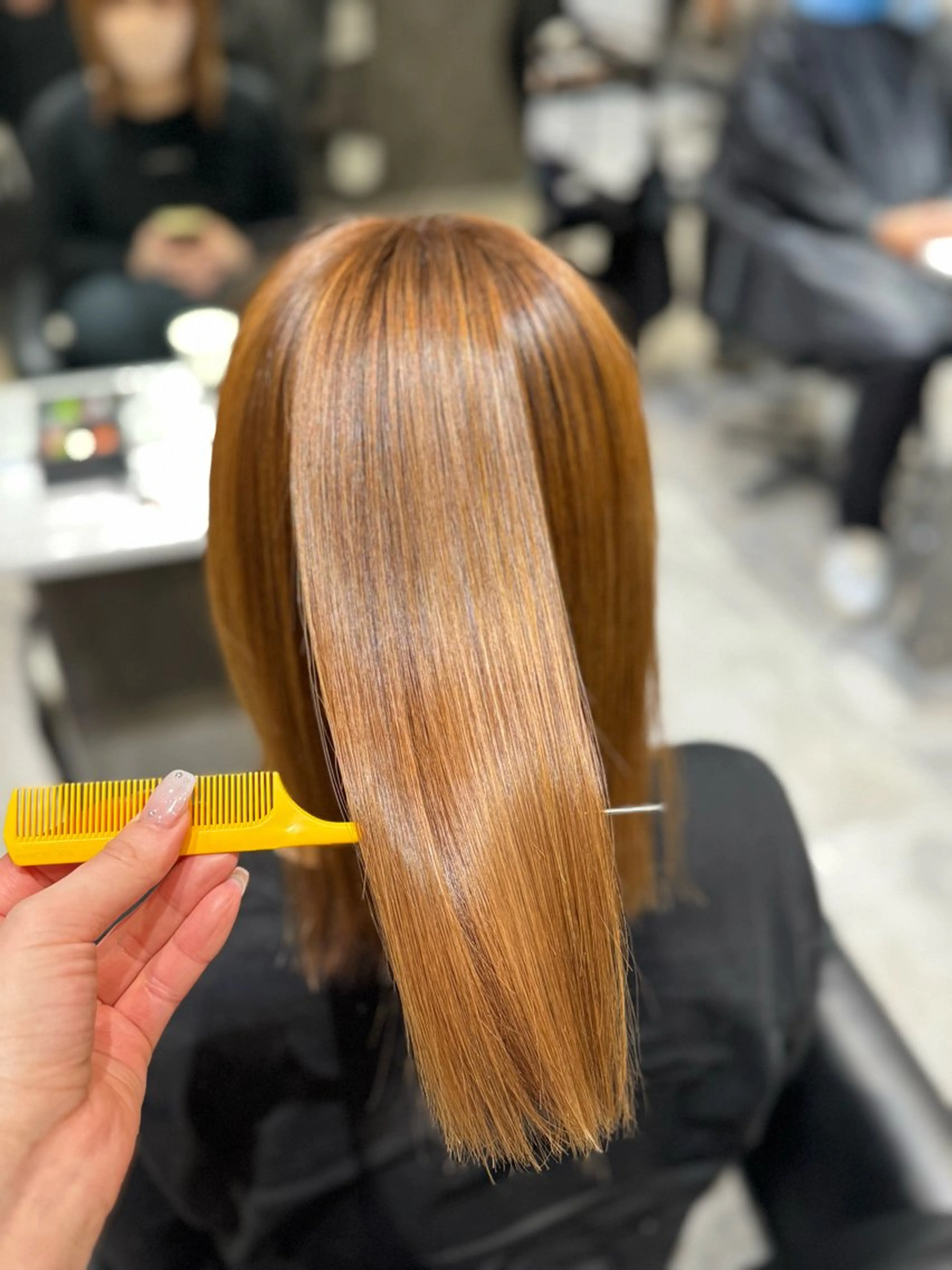 ミディアム カット トリートメント saho .のヘアスタイル