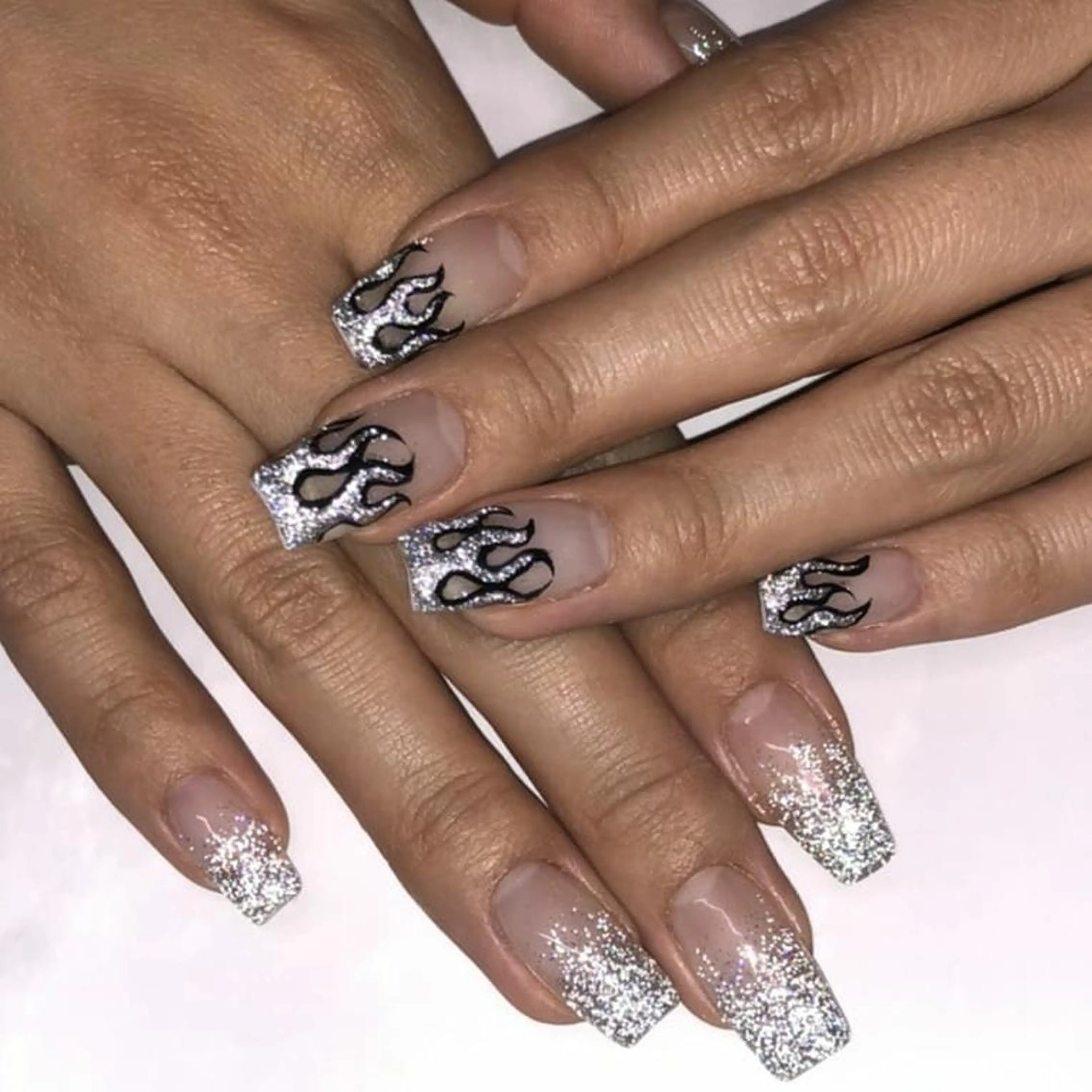 ネイル フラッシュネイル 下妻市ﾈｲﾙｻﾛﾝ M_styleのネイルデザイン