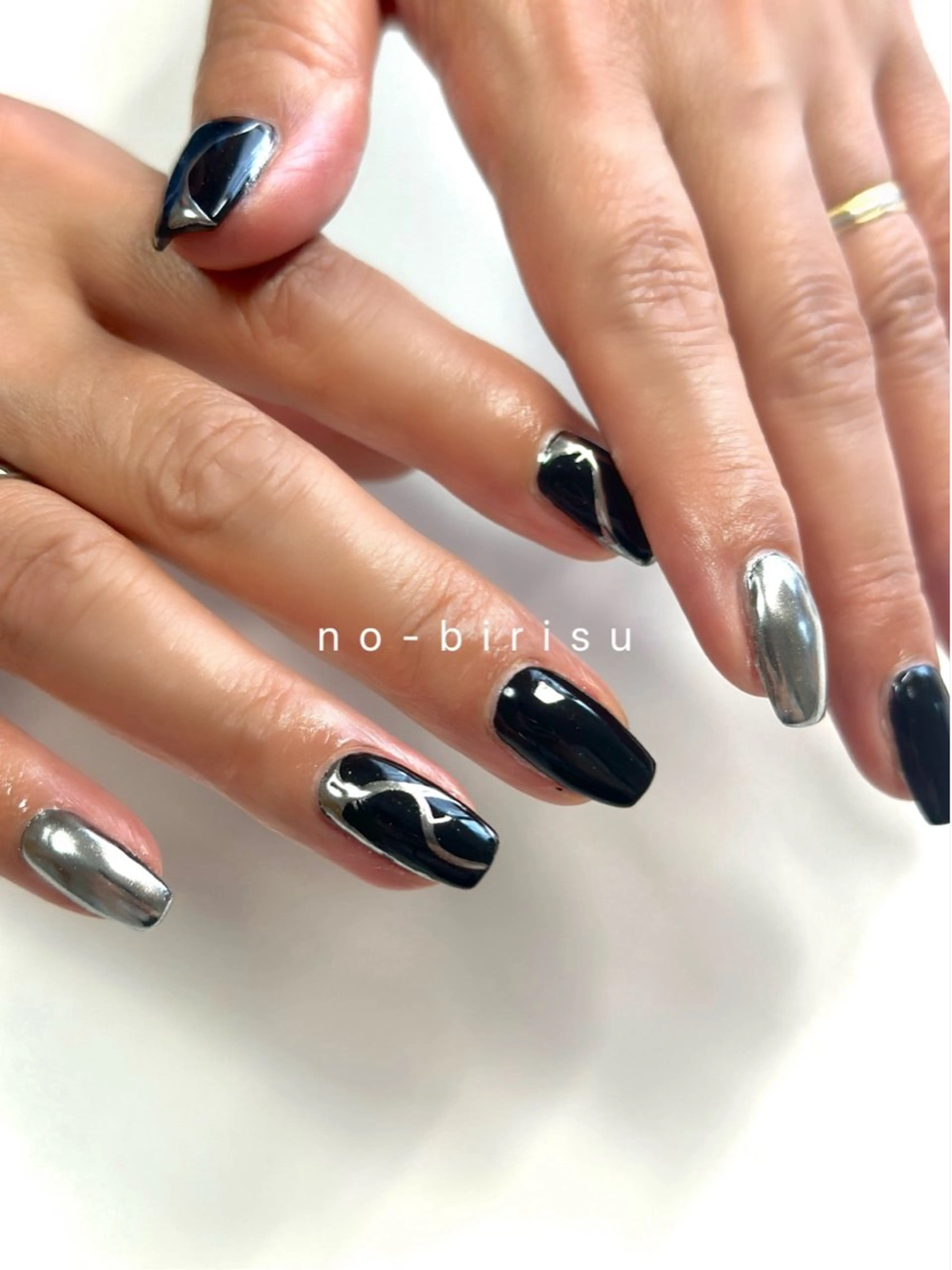 ネイル ハンドネイル no-birisu nailのネイルデザイン
