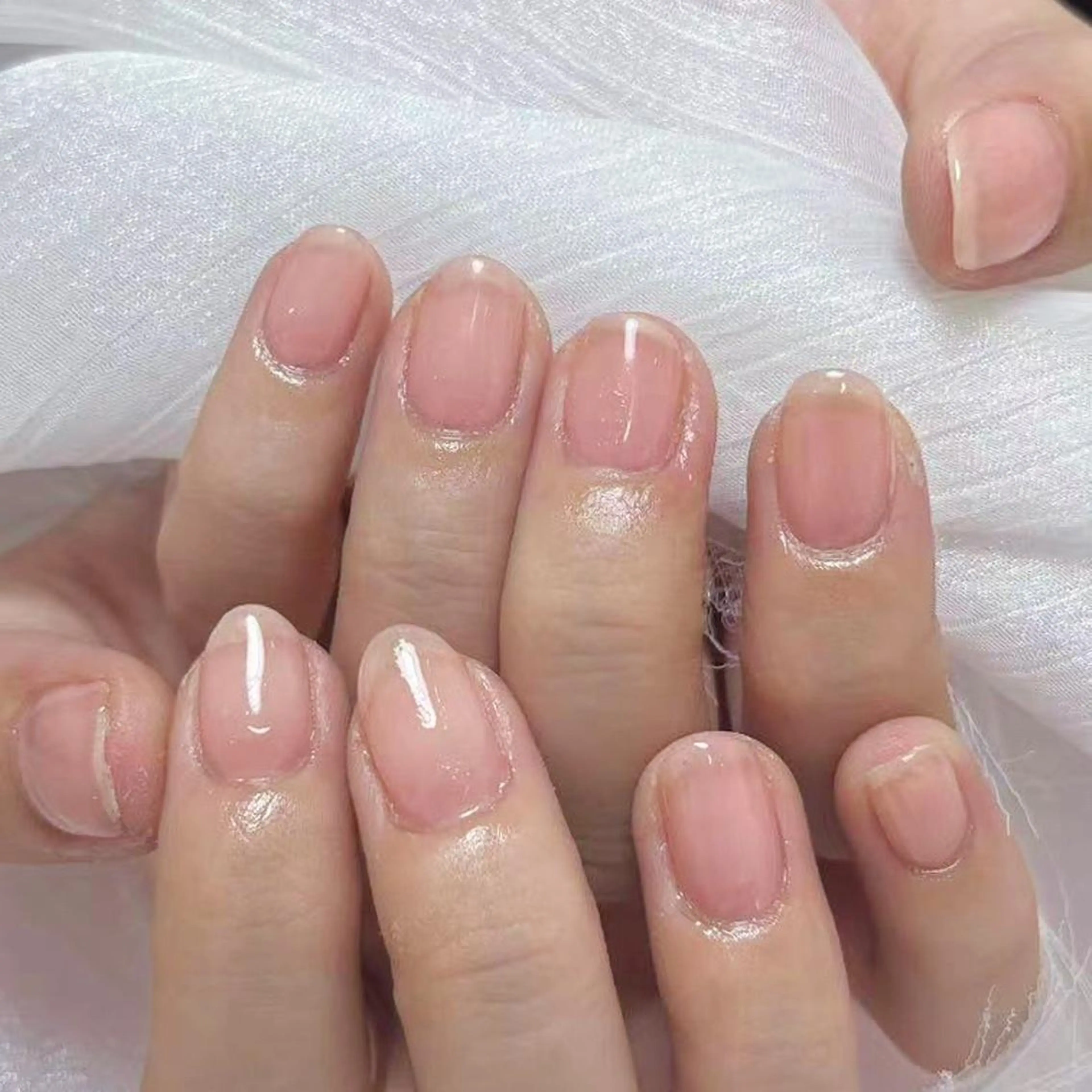 ネイル アートネイル オーロラネイル ガーリー キラキラネイル 韓国ネイル ハンドネイル diamond ♥のネイルデザイン